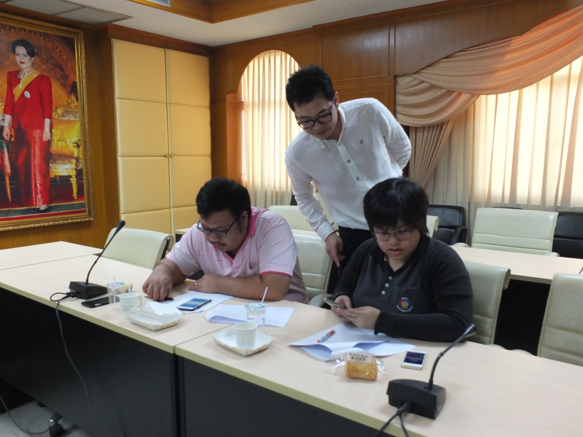 @ปทุมธานี “ประชุมเชิงปฏิบัติการการจัดทำสารสนเทศสัมมาชีพชุมชนระดับจังหวัด”
