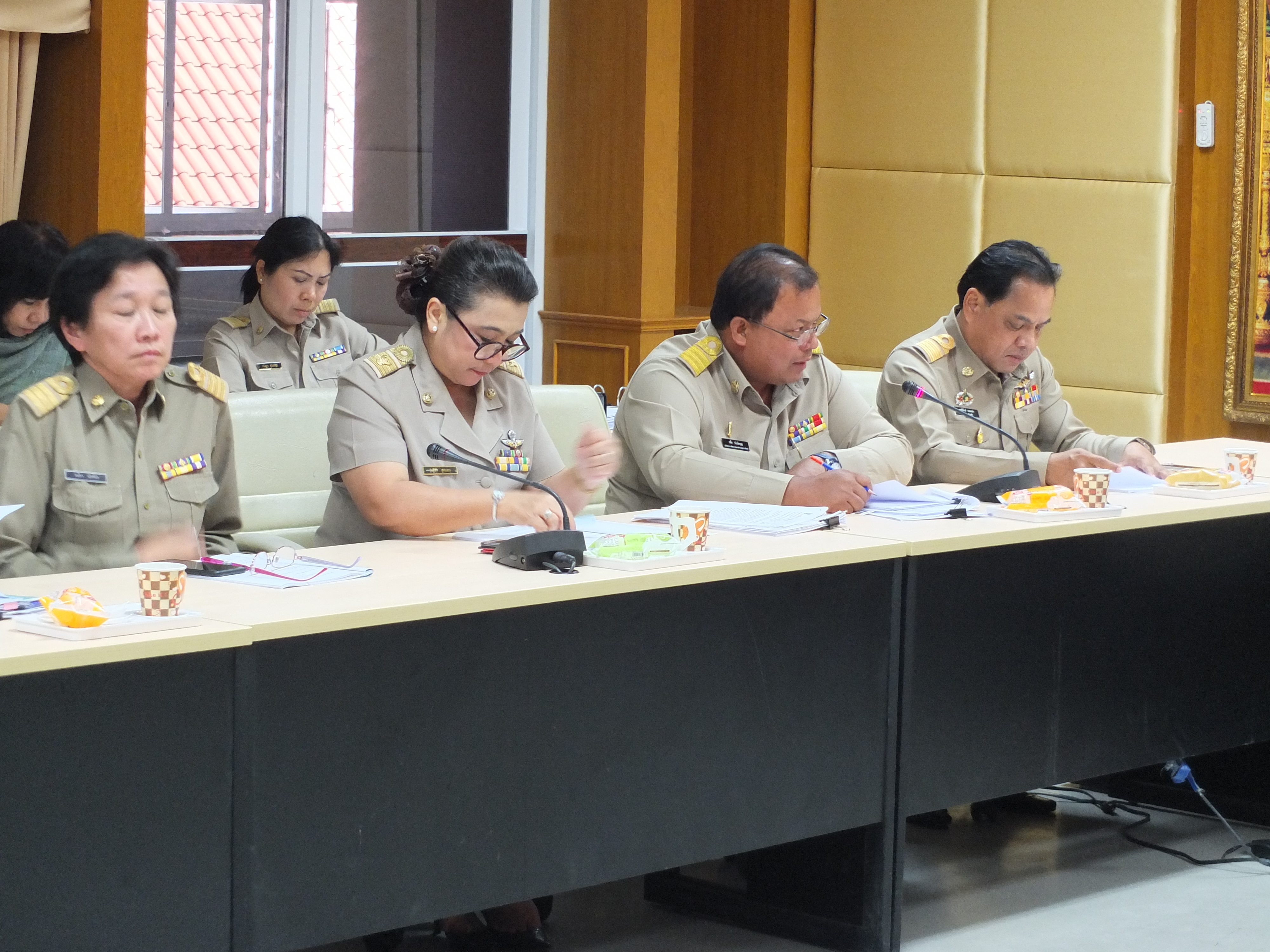 @ปทุมธานี “การประชุมขับเคลื่อนตลาดประชารัฐจังหวัดปทุมธานี ครั้งที่ 1/2561 “