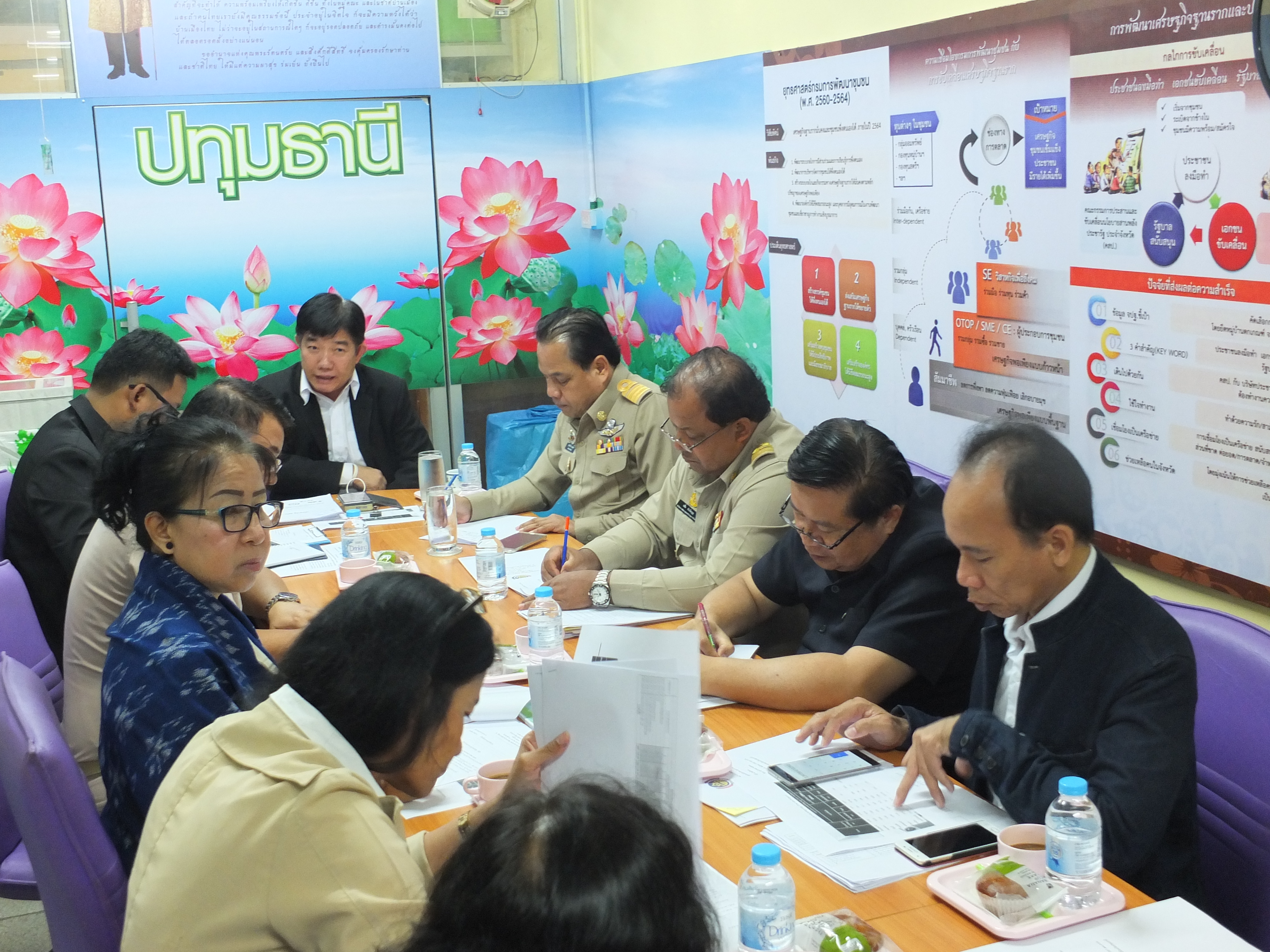 @ปทุมธานี “ผู้ตรวจราชการกรมการพัฒนาชุมชน ตรวจติดตามและให้แนะนำการดำเนินงานสำนักงานพัฒนาชุมชนจังหวัดปทุมธานี”