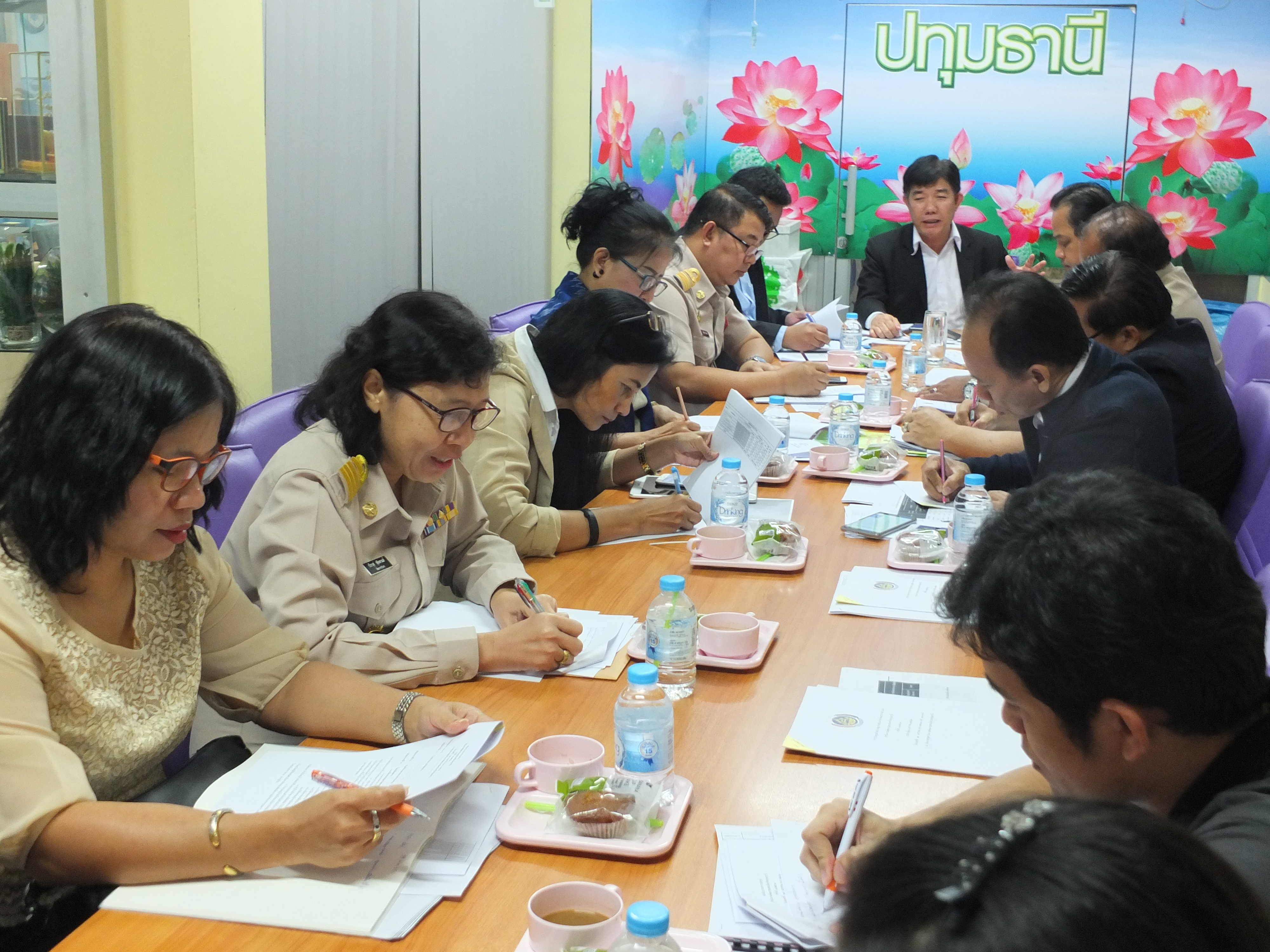 @ปทุมธานี “ผู้ตรวจราชการกรมการพัฒนาชุมชน ตรวจติดตามและให้แนะนำการดำเนินงานสำนักงานพัฒนาชุมชนจังหวัดปทุมธานี”