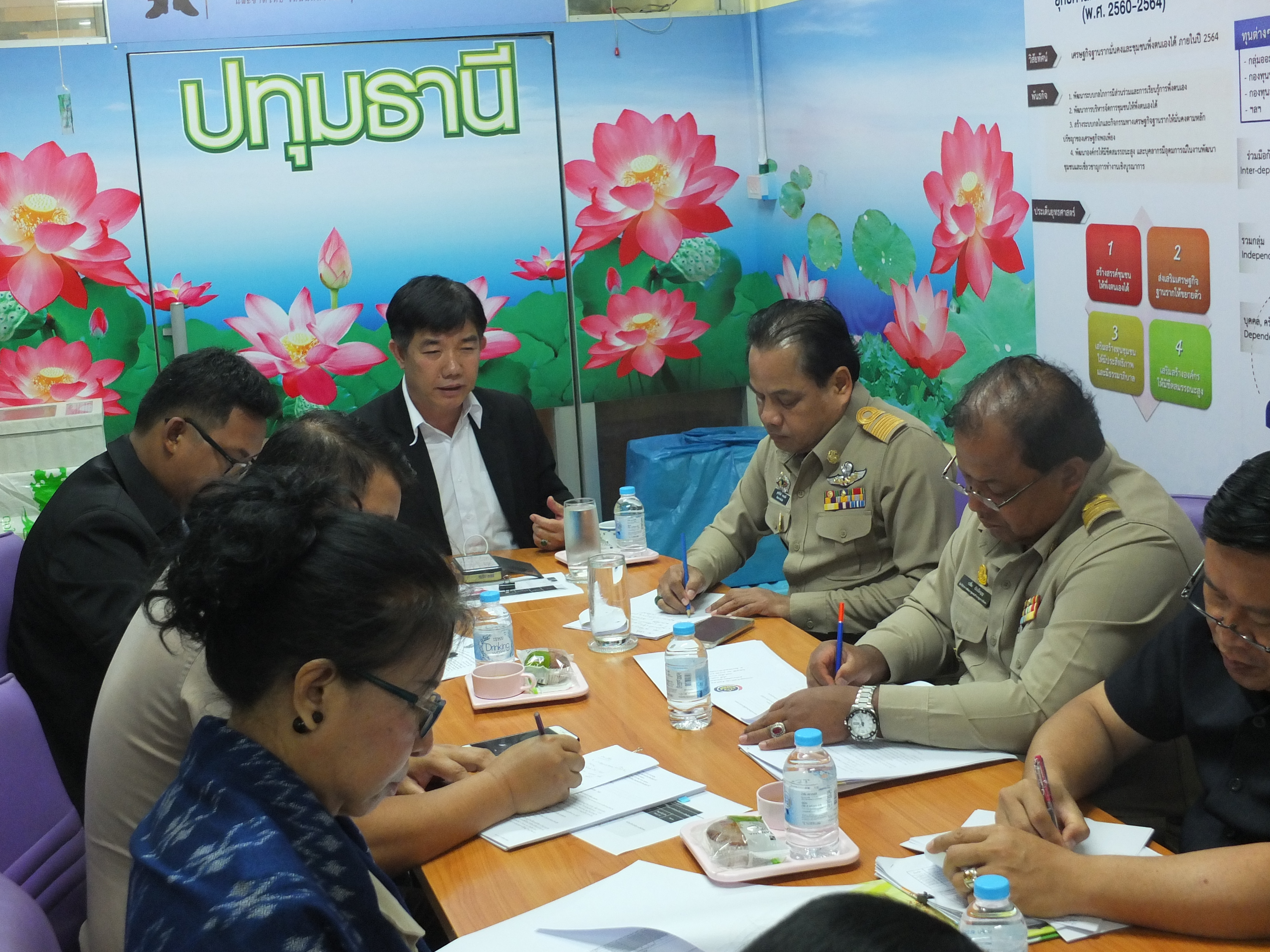 @ปทุมธานี “ผู้ตรวจราชการกรมการพัฒนาชุมชน ตรวจติดตามและให้แนะนำการดำเนินงานสำนักงานพัฒนาชุมชนจังหวัดปทุมธานี”