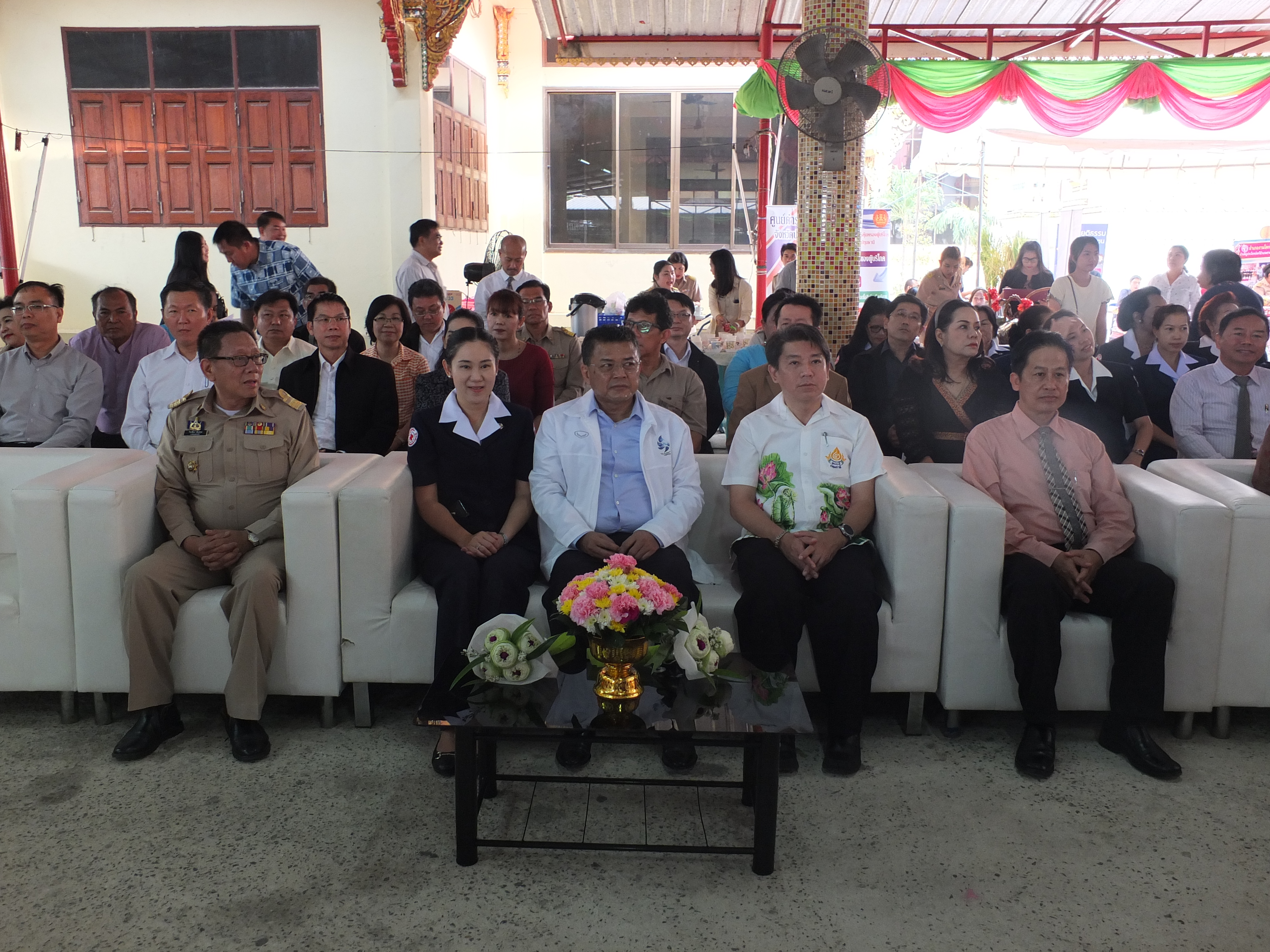 @ปทุมธานี “สพจ.ปทุมธานี ร่วมโครงการหน่วยบริการจังหวัดเคลื่อนที่ บำบัดทุกข์ บำรุงสุข สร้างรอยยิ้มให้ประชาชน อำเภอสามโคก”
