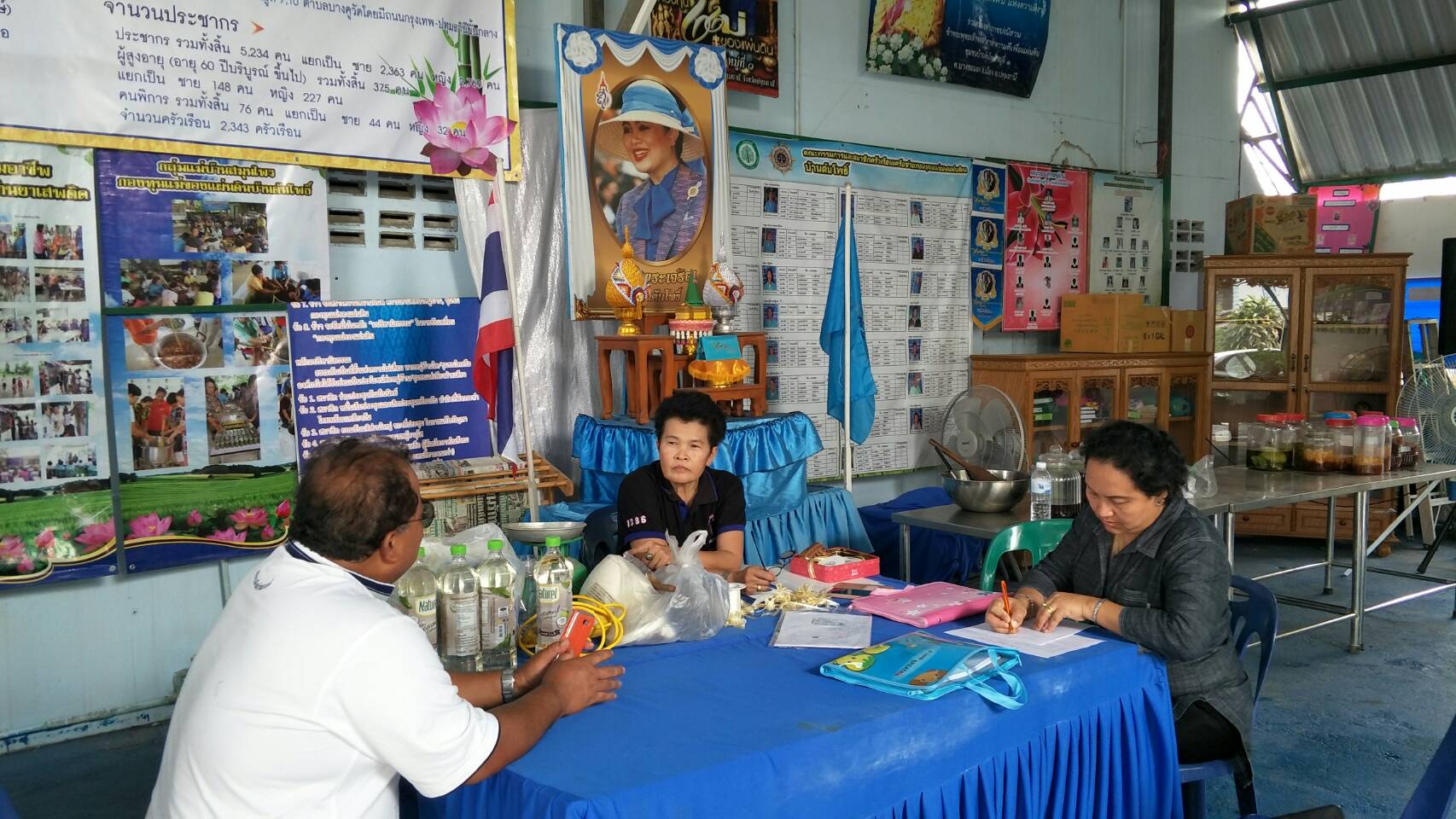 @ปทุมธานี “ติดตามกลุ่มเป้าหมายบริษัทประชารัฐฯ ปี 2561 กลุ่มวิสาหกิจชุมชนต้นโพธิ์แปรรูปสมุนไพร น้ำมันเหลืองยาหม่องสมุนไพร สเปย์ระงับอาการปวด  ตามโครงการสนับสนุนการขับเคลื่อนการพัฒนาเศรษฐกิจฐานรากและประชารัฐ”