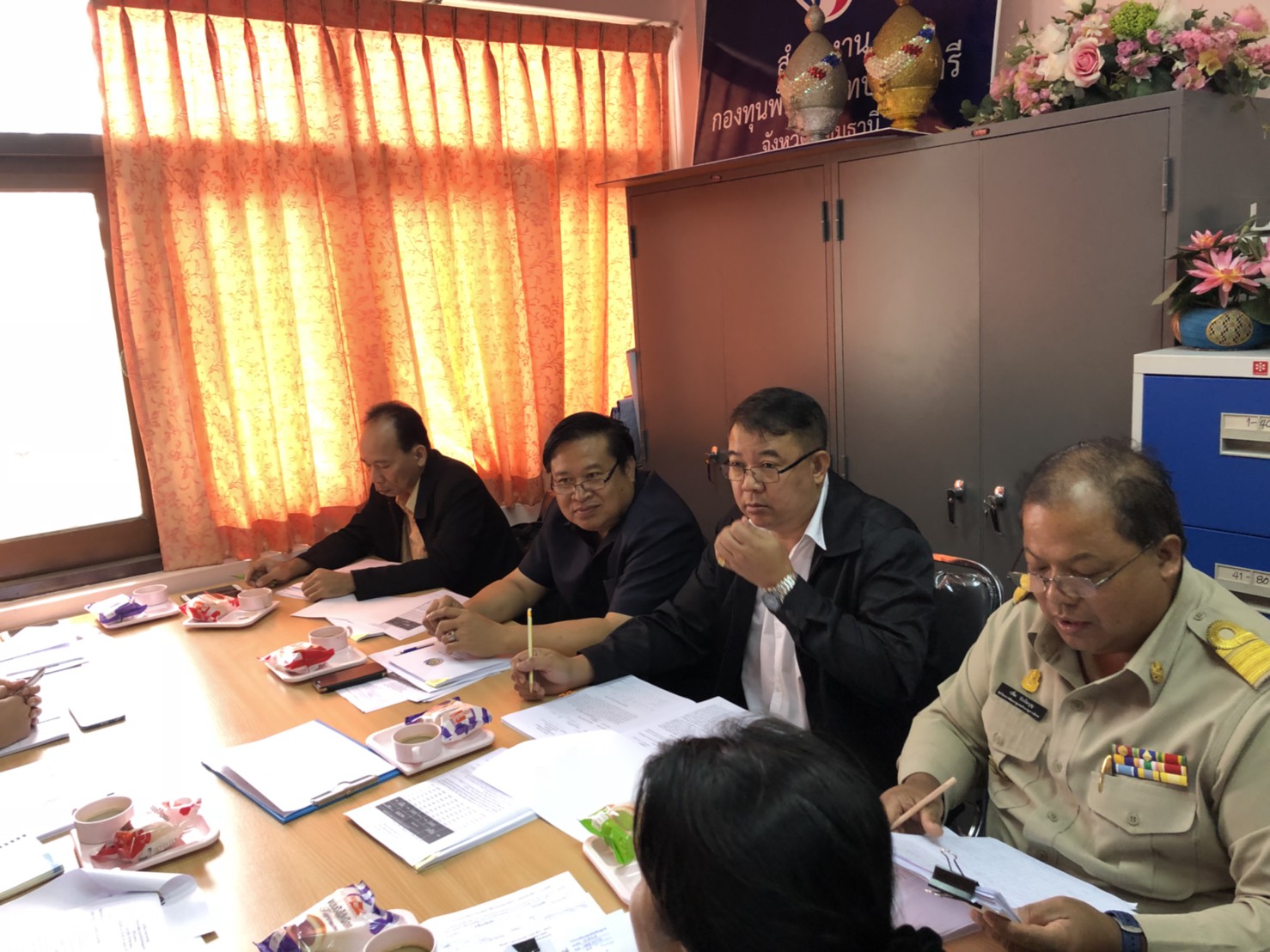 @ปทุมธานี “สำนักงานพัฒนาชุมชนจังหวัดปทุมธานี  ดำเนินการประชุมหัวหน้ากลุ่มงาน/ฝ่าย พัฒนาการอำเภอ ประจำเดือนมีนาคม”