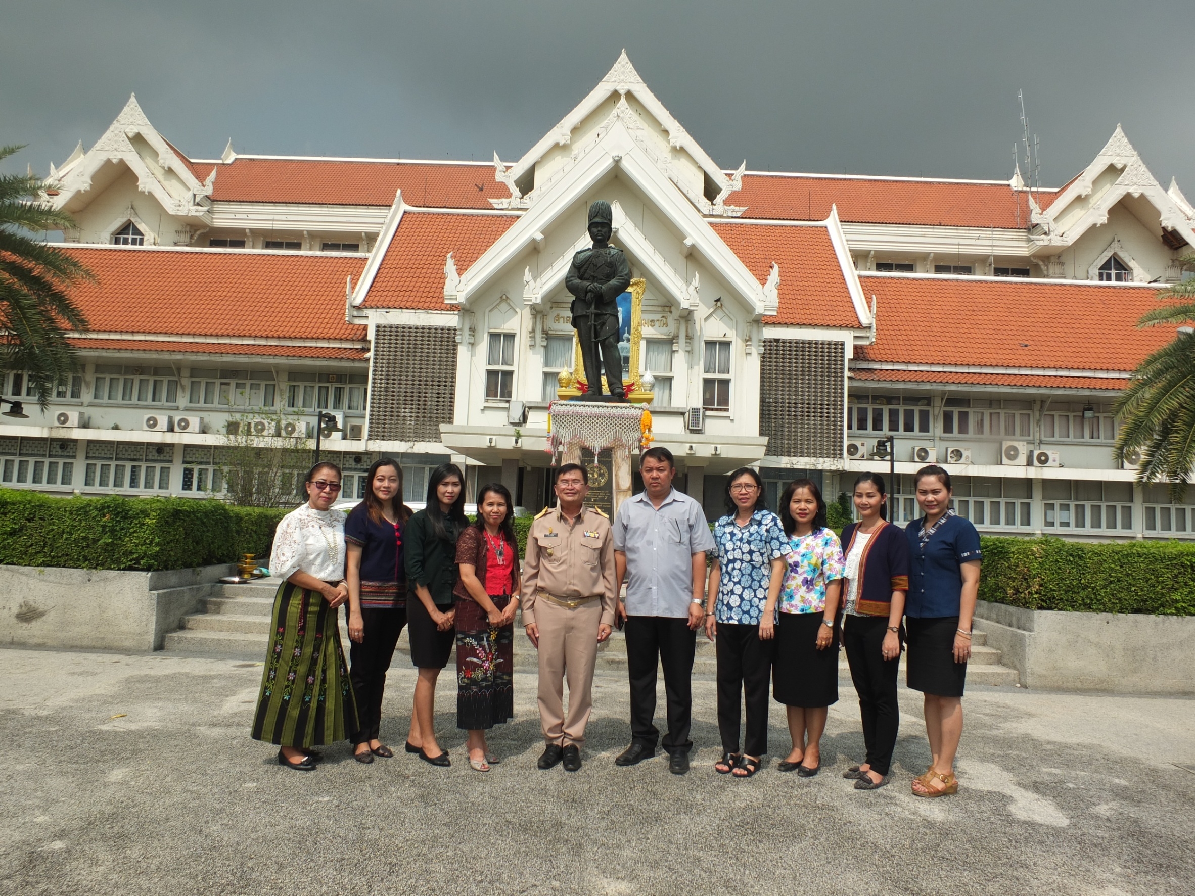 @ปทุมธานี “สำนักงานพัฒนาชุมชนจังหวัดปทุมธานี ร่วมต้อนรับ นายวีระชาติ สมบูรณ์วิทย์ พัฒนาการจังหวัดปทุมธานี “