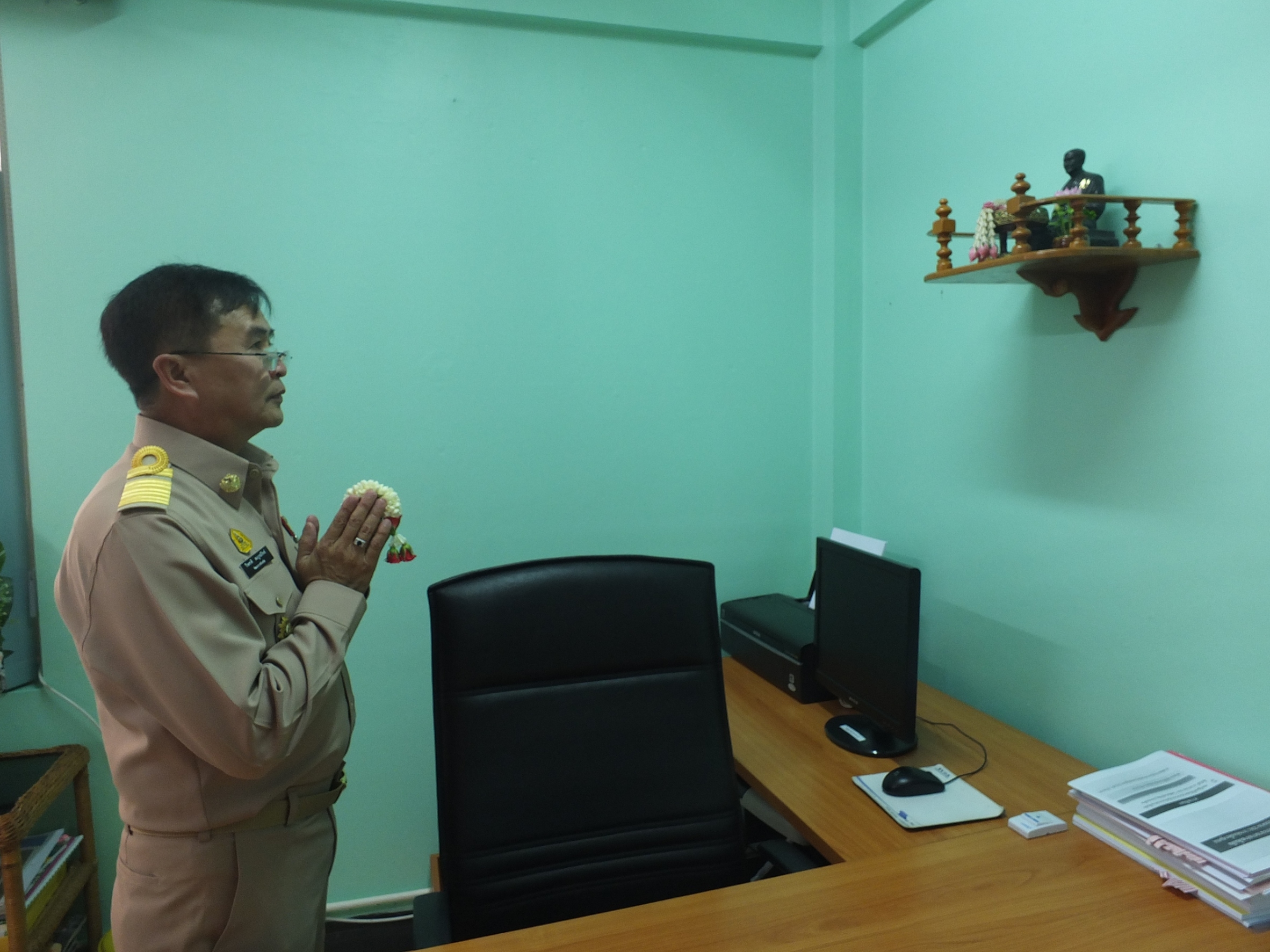 @ปทุมธานี “สำนักงานพัฒนาชุมชนจังหวัดปทุมธานี ร่วมต้อนรับ นายวีระชาติ สมบูรณ์วิทย์ พัฒนาการจังหวัดปทุมธานี “