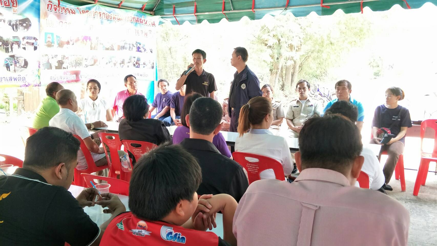 @ปทุมธานี “สำนักงานพัฒนาชุมชนจังหวัดปทุมธานี ร่วมโครงการชี้แจงแนวทางการปฏิบัติการป้องกันและแก้ไขปัญหายาเสพติดให้แก่วิทยากร จังหวัดปทุมธานี”