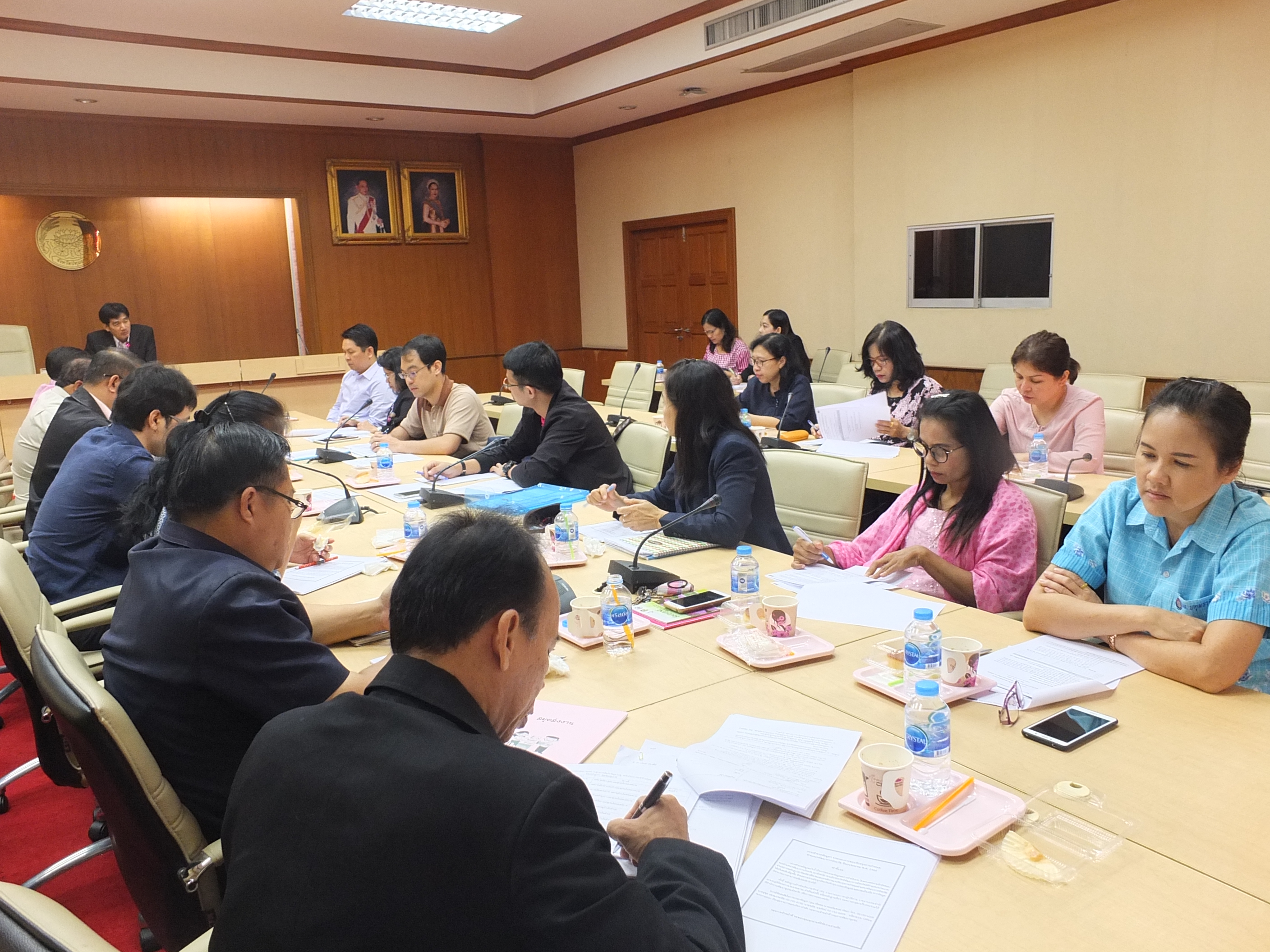 @ปทุมธานี “การดำเนินโครงการติดตาม สนับสนุนการบริหารทรัพยากรบุคคล “กจ.สัญจร”  ประจำปีงบประมาณ พ.ศ.2561″