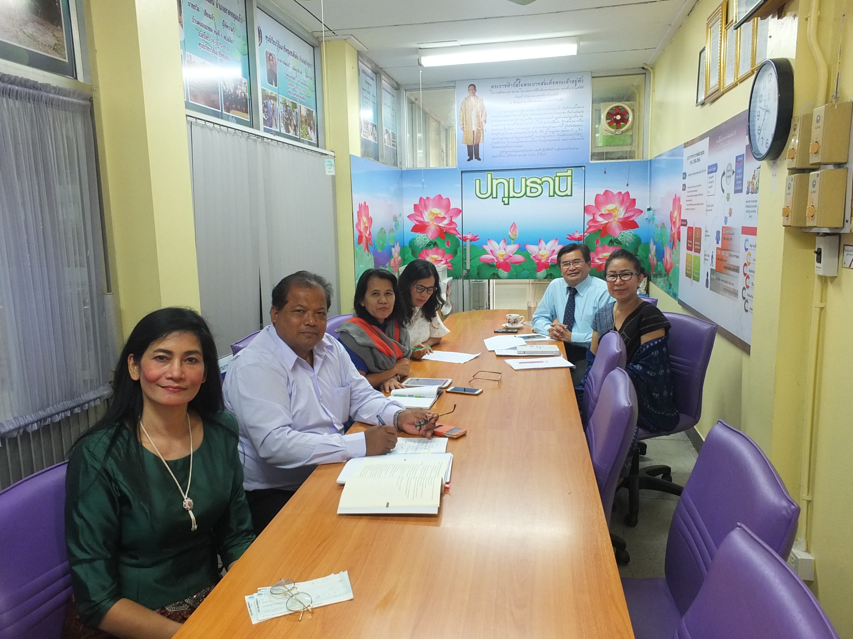 @ปทุมธานี “สพจ.ปทุมธานี ร่วมรับการประชุมกรมการพัฒนาชุมชน ครั้งที่ 4/2561 ผ่านระบบทีวี พช.”