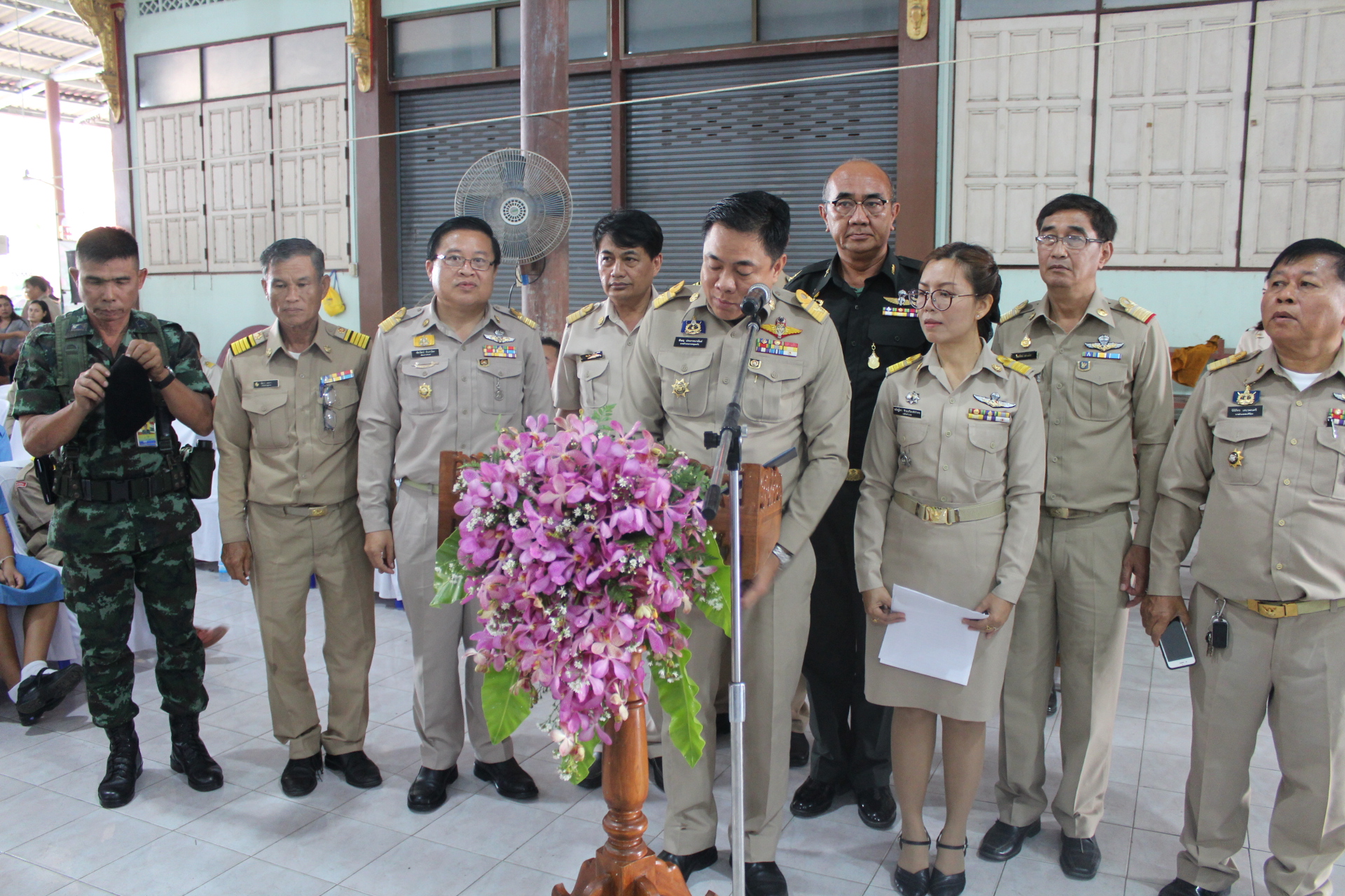 @ปทุมธานี “สำนักงานพัฒนาชุมชนจังหวัดปทุมธานี ร่วมโครงการจัดหน่วยบริการจังหวัดเคลื่อนที่ บำบัดทุกข์ บำรุงสุข สร้างรอยยิ้มให้ประชาชน”