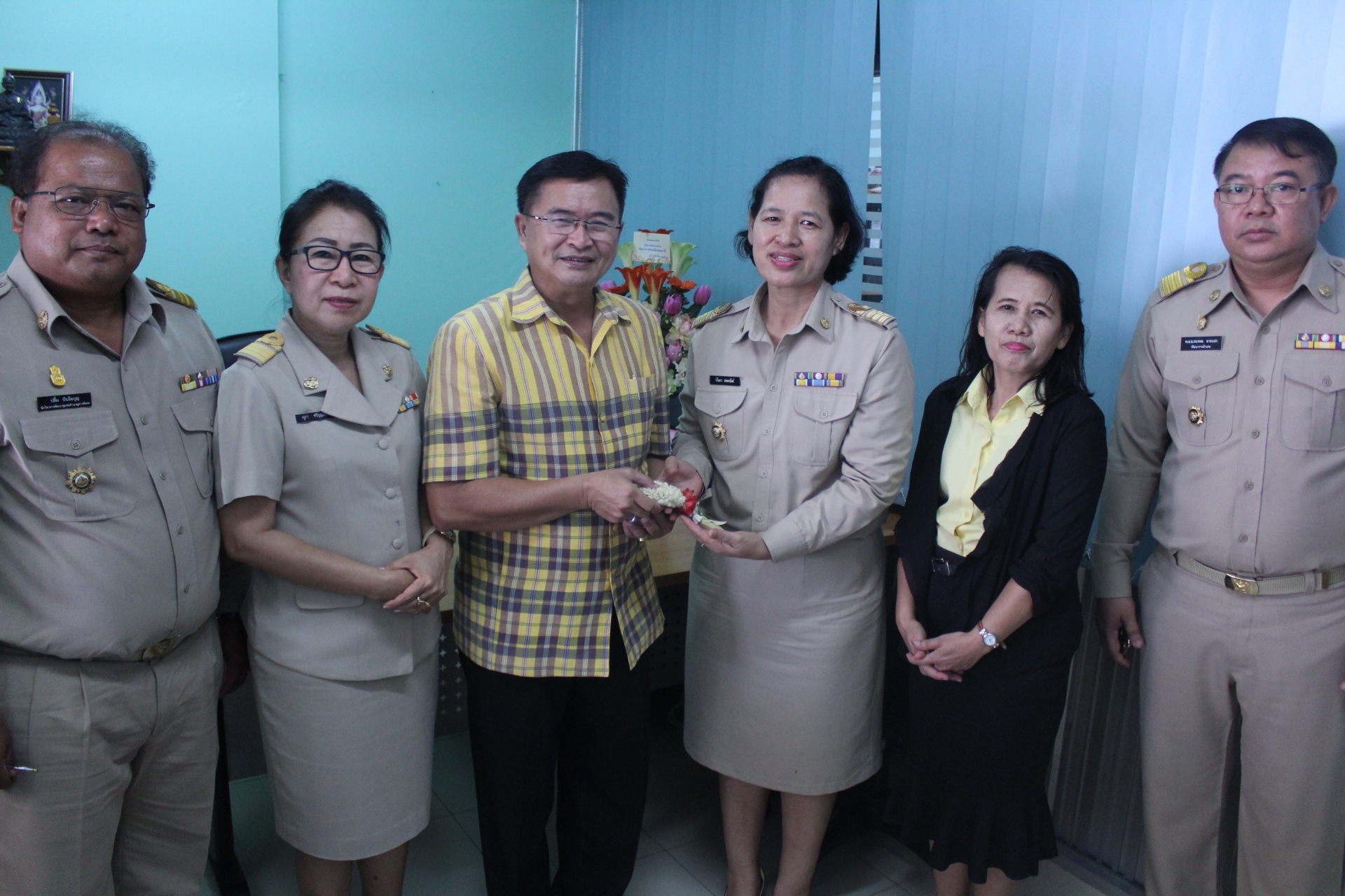@ปทุมธานี “สพจ.ปทุมธานี ร่วมต้อนรับ นางสาววรินทร ปพนธนัตถ์ หัวหน้ากลุ่มงานงานสารสนเทศการพัฒนาชุมชน”