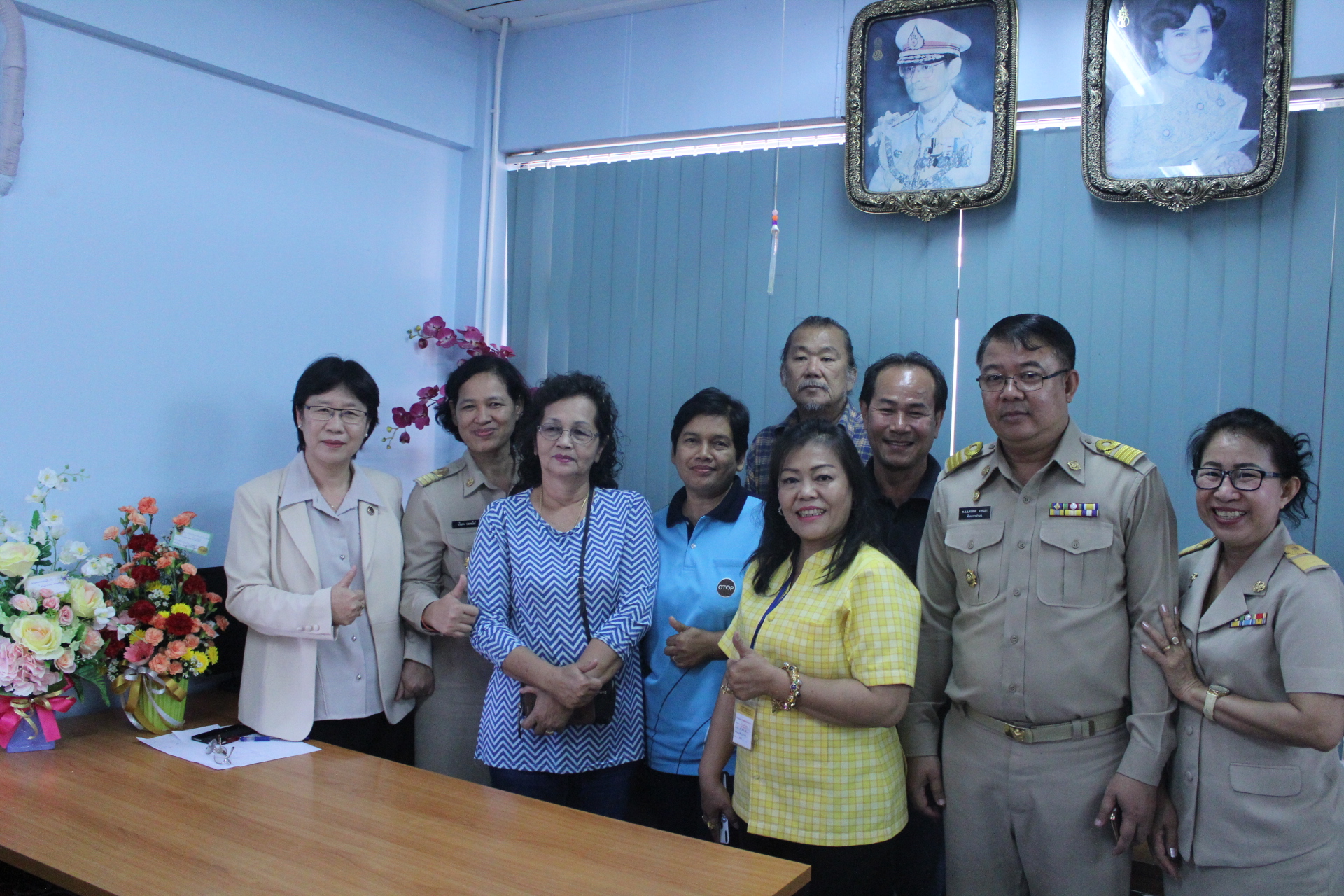 @ปทุมธานี “สพจ.ปทุมธานี ร่วมต้อนรับ นางสาววรินทร ปพนธนัตถ์ หัวหน้ากลุ่มงานงานสารสนเทศการพัฒนาชุมชน”