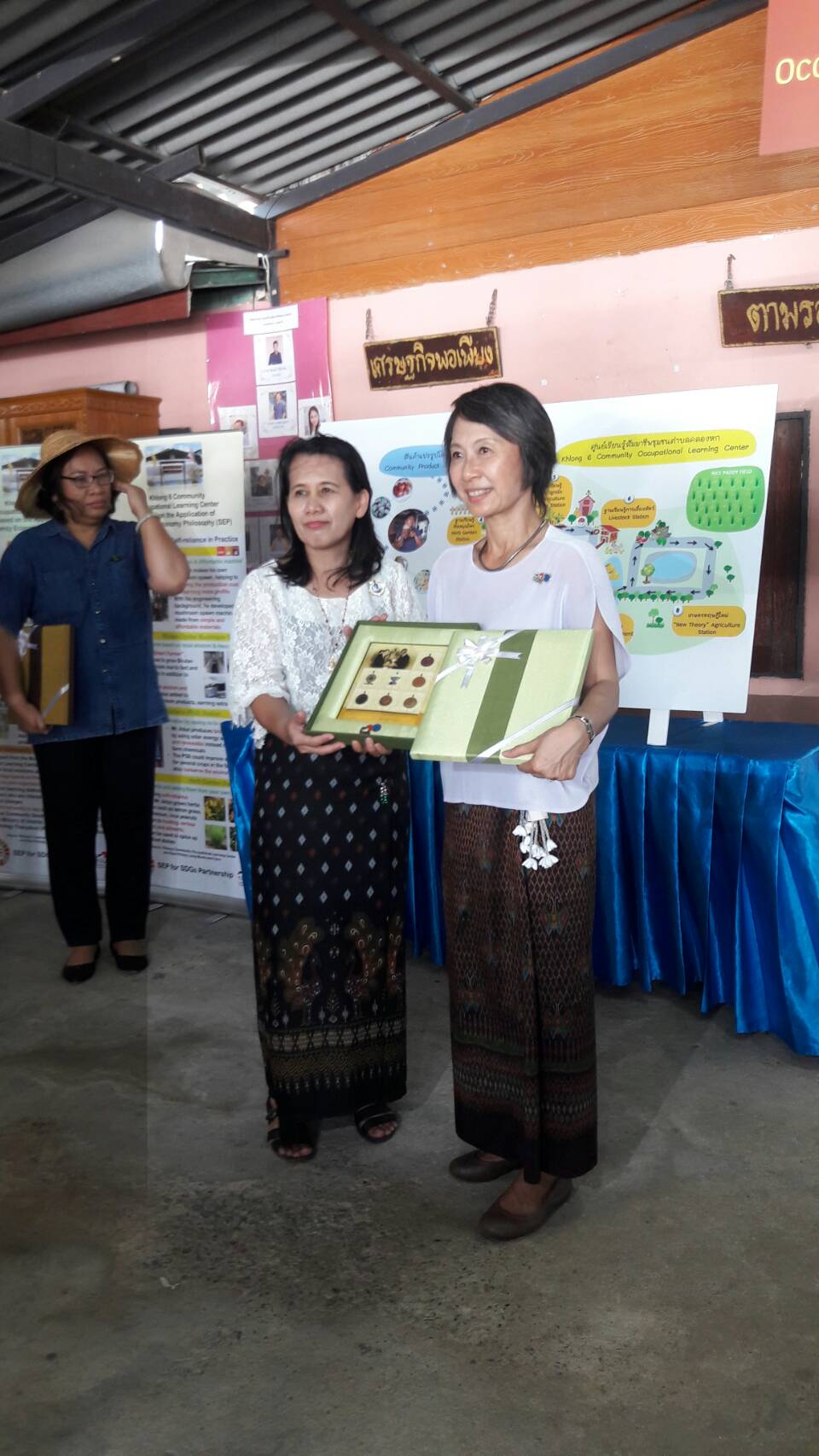 @ปทุมธานี “อธิบดีกรมความร่วมมือระหว่างประเทศ กระทรวงต่างประเทศ นำคณะผู้แทนสมาชิก ESCAP เข้าศึกษาดูงาน ศูนย์เรียนรู้สัมมาชีพชุมชนตามหลักปรัชญาเศรษฐกิจพอเพียง “