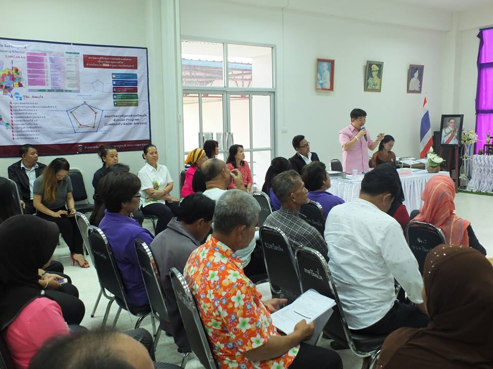 ผู้ตรวจราชการกรมการพัฒนาชุมชน เขตตรวจราชการที่ 1 พร้อมคณะ ลงพื้นที่ตรวจติดตามและคัดเลือกตำบลสารสนเทศตำบลต้นแบบเพื่อการพัฒนาคุณภาพชีวิต ต.บึงคอไห อ.ลำลูกกา จ.ปทุมธานี