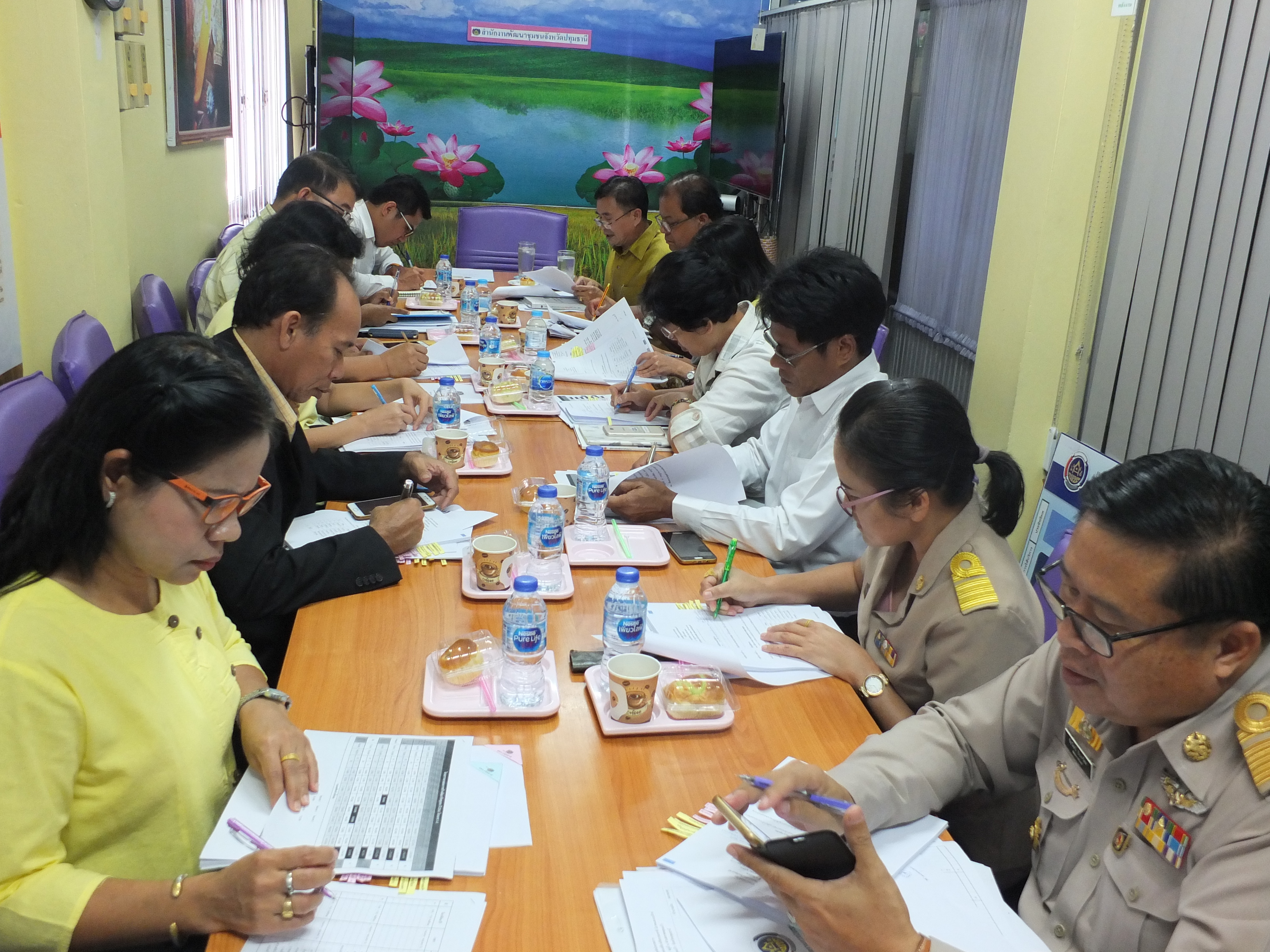 @ปทุมธานี “สพจ.ปทุมธานี ประชุมหัวหน้ากลุ่มงาน/ฝ่าย พัฒนาการอำเภอ ประจำเดือนกรกฎาคม 2561“
