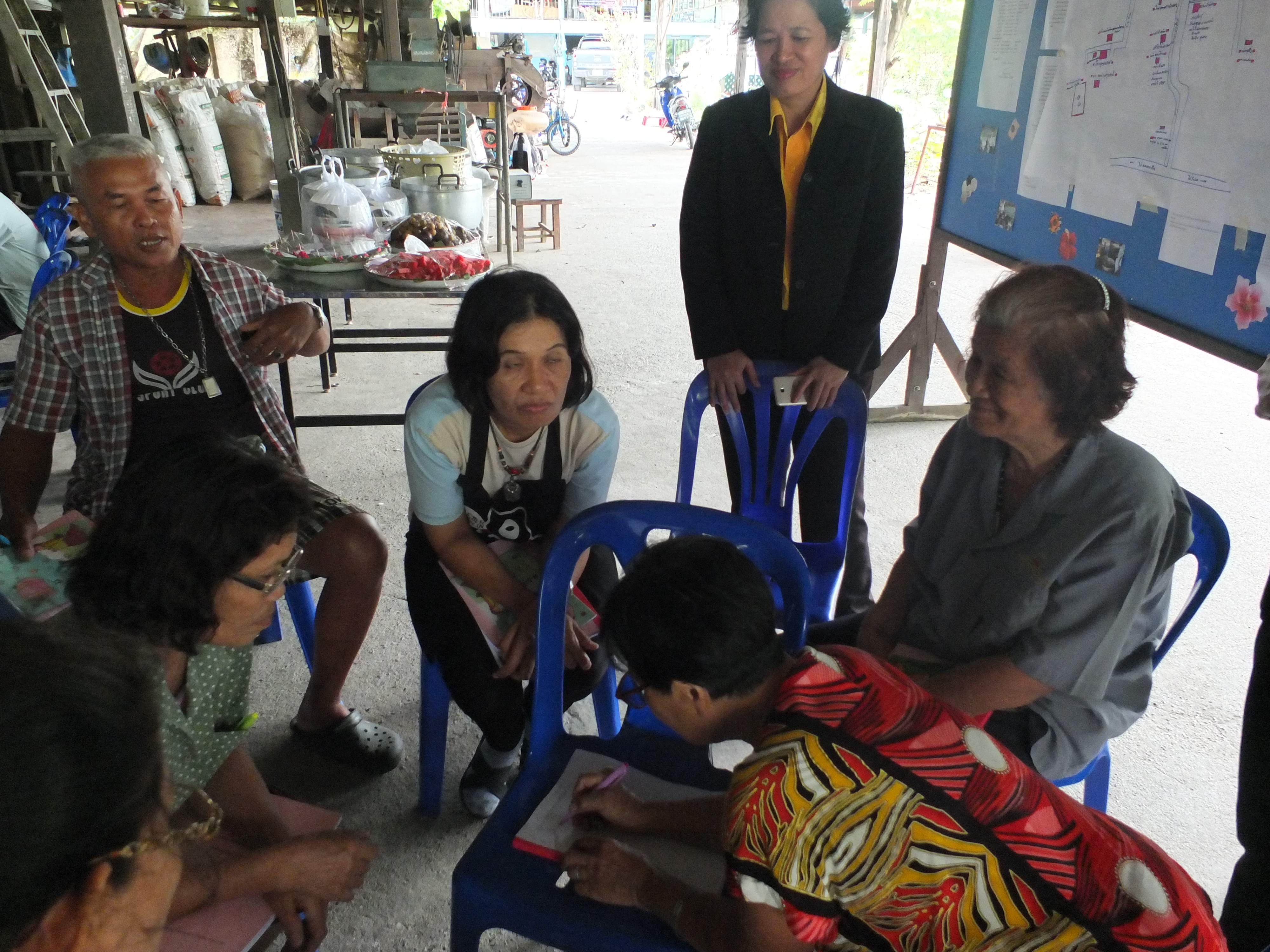 @ปทุมธานี “สพจ.ปทุมธานี ติดตามการดำเนินโครงการชุมชนท่องเที่ยว OTOP นวัตวิถี ในกิจกรรมการอบรมเชิงปฏิบัติการแกนนำชุมชน เพื่อค้นหาอัตลักษณ์ ภูมิปัญญา และเสน่ห์ชุมชน เพื่อยกระดับการท่องเที่ยว หมู่ 8 ต.สวนพริกไทย