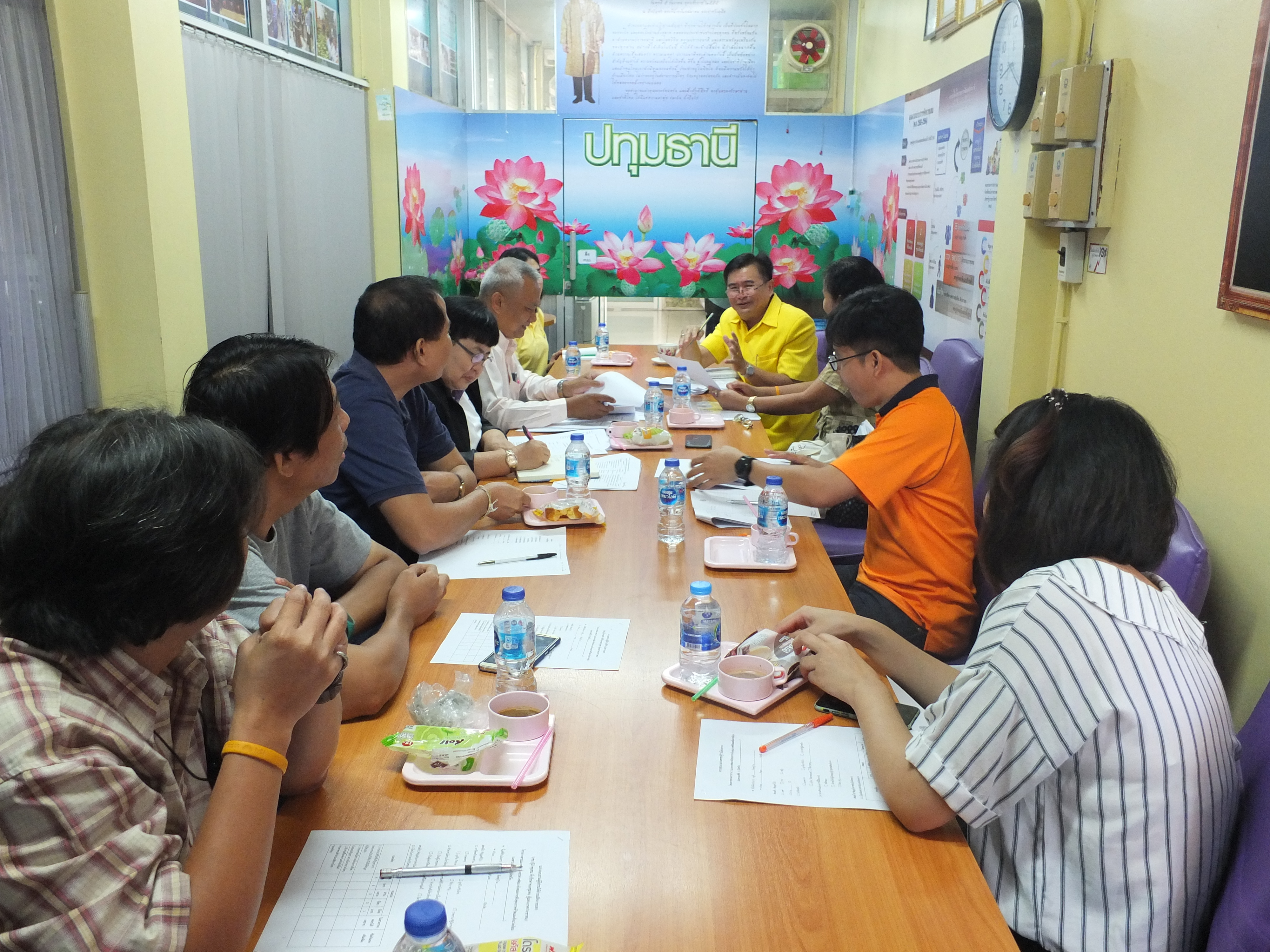 @ปทุมธานี “สพจ.ปทุมธานี ประชุมร่วมกับคณะที่ปรึกษาประเมินผลการขับเคลื่อนนโยบายและยุทธศาสตร์ ประจำปี 2561”