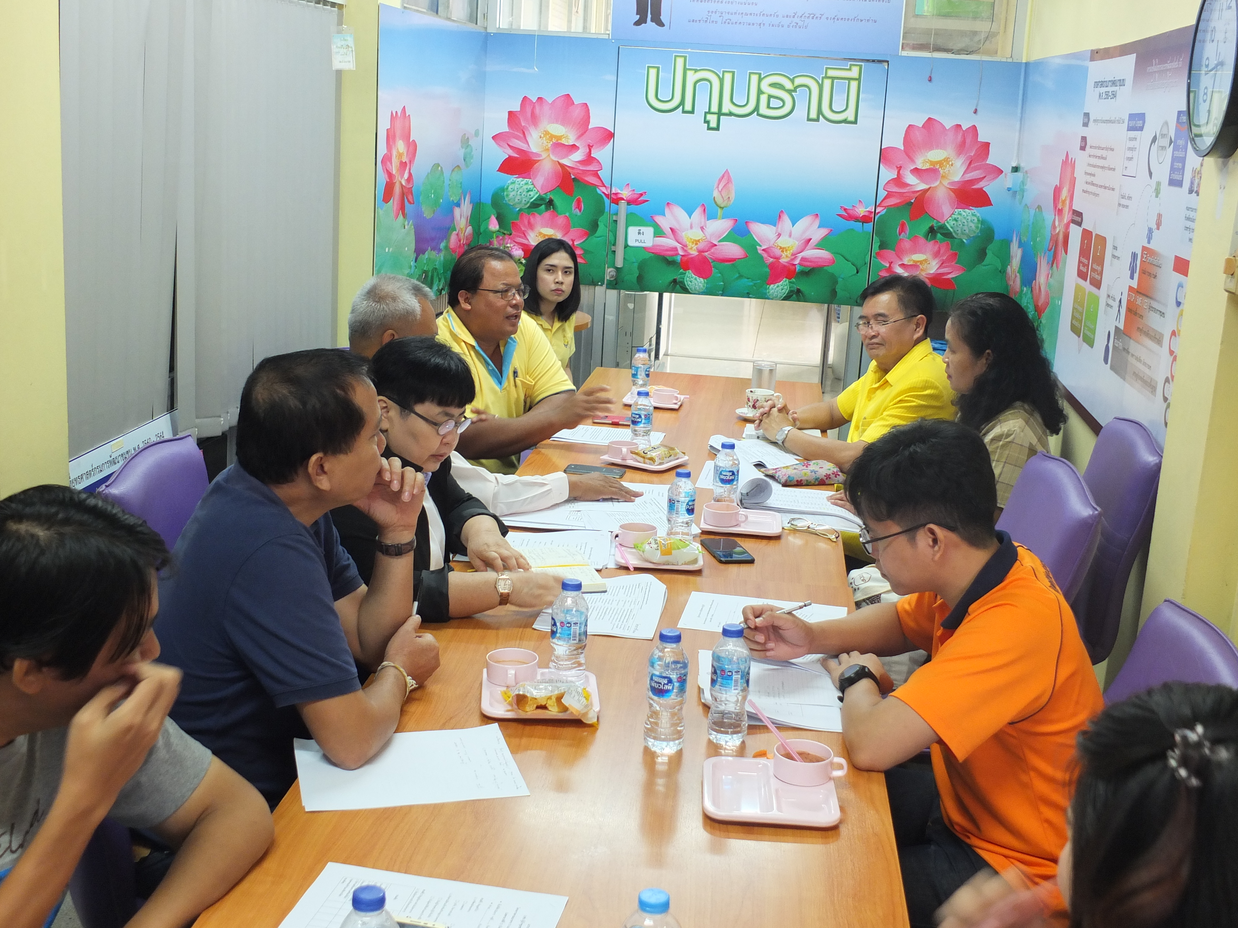 @ปทุมธานี “สพจ.ปทุมธานี ประชุมร่วมกับคณะที่ปรึกษาประเมินผลการขับเคลื่อนนโยบายและยุทธศาสตร์ ประจำปี 2561”