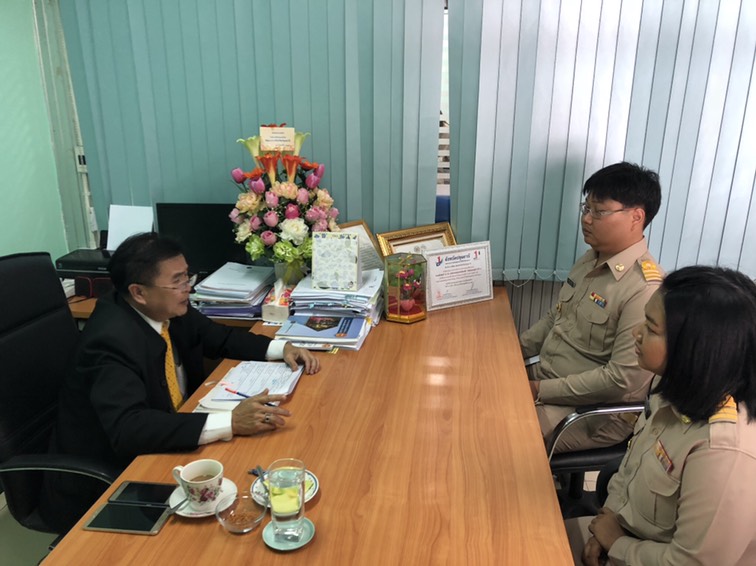 @ปทุมธานี “พัฒนากรรุ่น 109 รายงานตัวต่อพัฒนาการจังหวัดปทุมธานี”