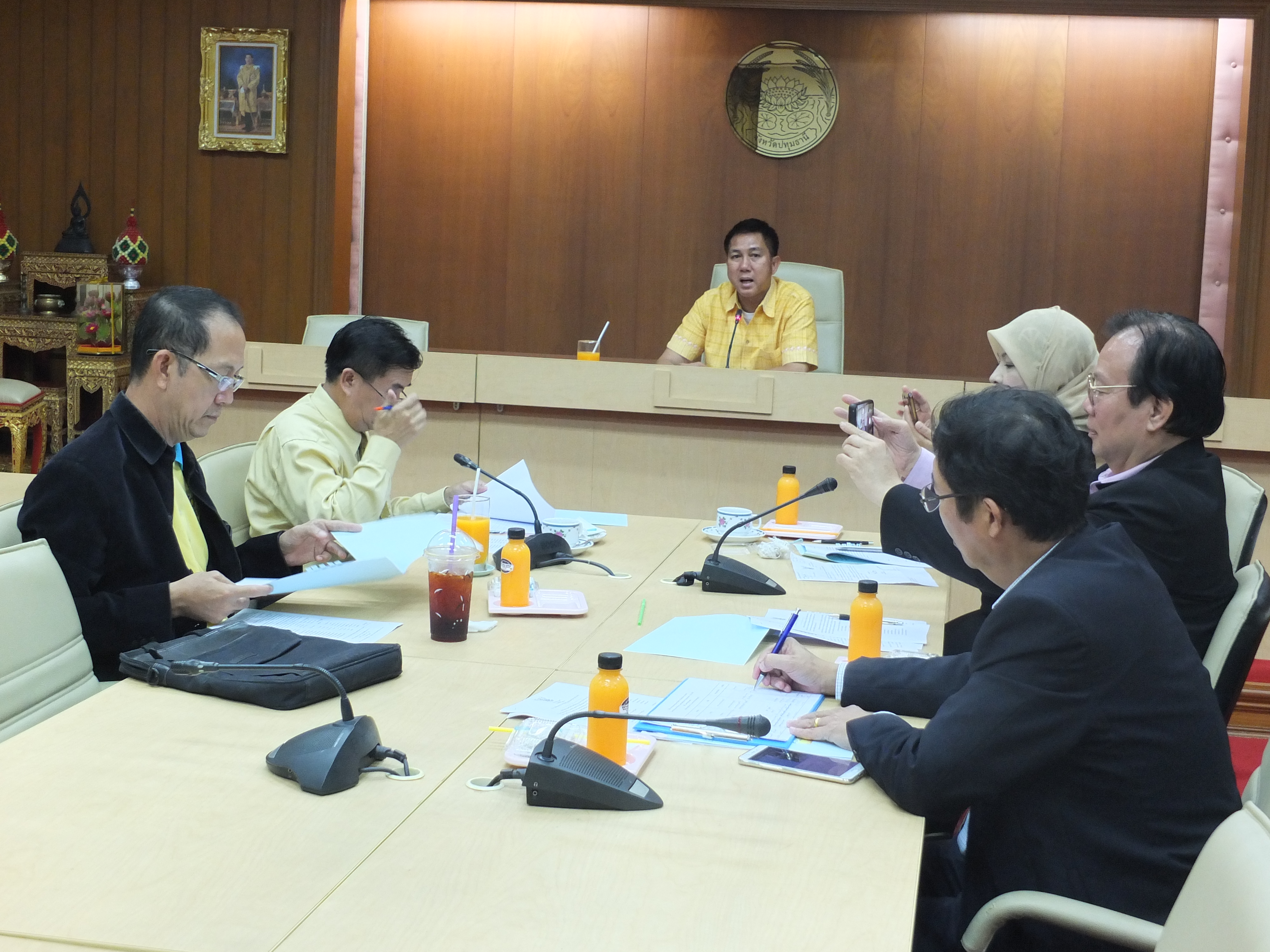 @ปทุมธานี “สพจ.ปทุมธานี ประชุมคณะอนุกรรมการหนึ่งตำบล หนึ่งผลิตภัณฑ์ จังหวัดปทุมธานี ติดตามสนับสนุนการดำเนินงาน และขับเคลื่อนโครงการชุมชนท่องเที่ยว OTOP นวัตวิถี”