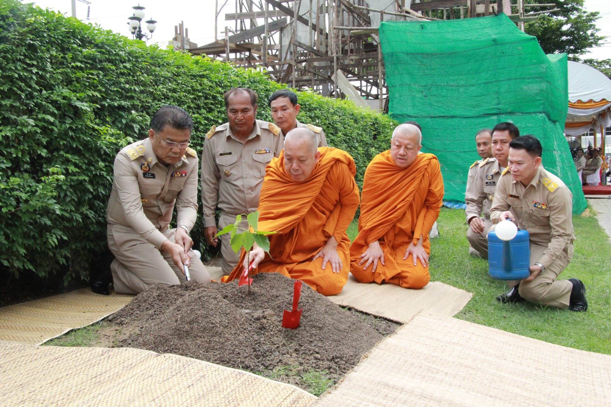 @ปทุมธานี “สมเด็จพระธีรญาณมุนี ประธานฝ่ายสงฆ์พิธีเบิกเนตรพระปทุมธรรมราช พระพุทธรูปประจำจังหวัดปทุมธานี”