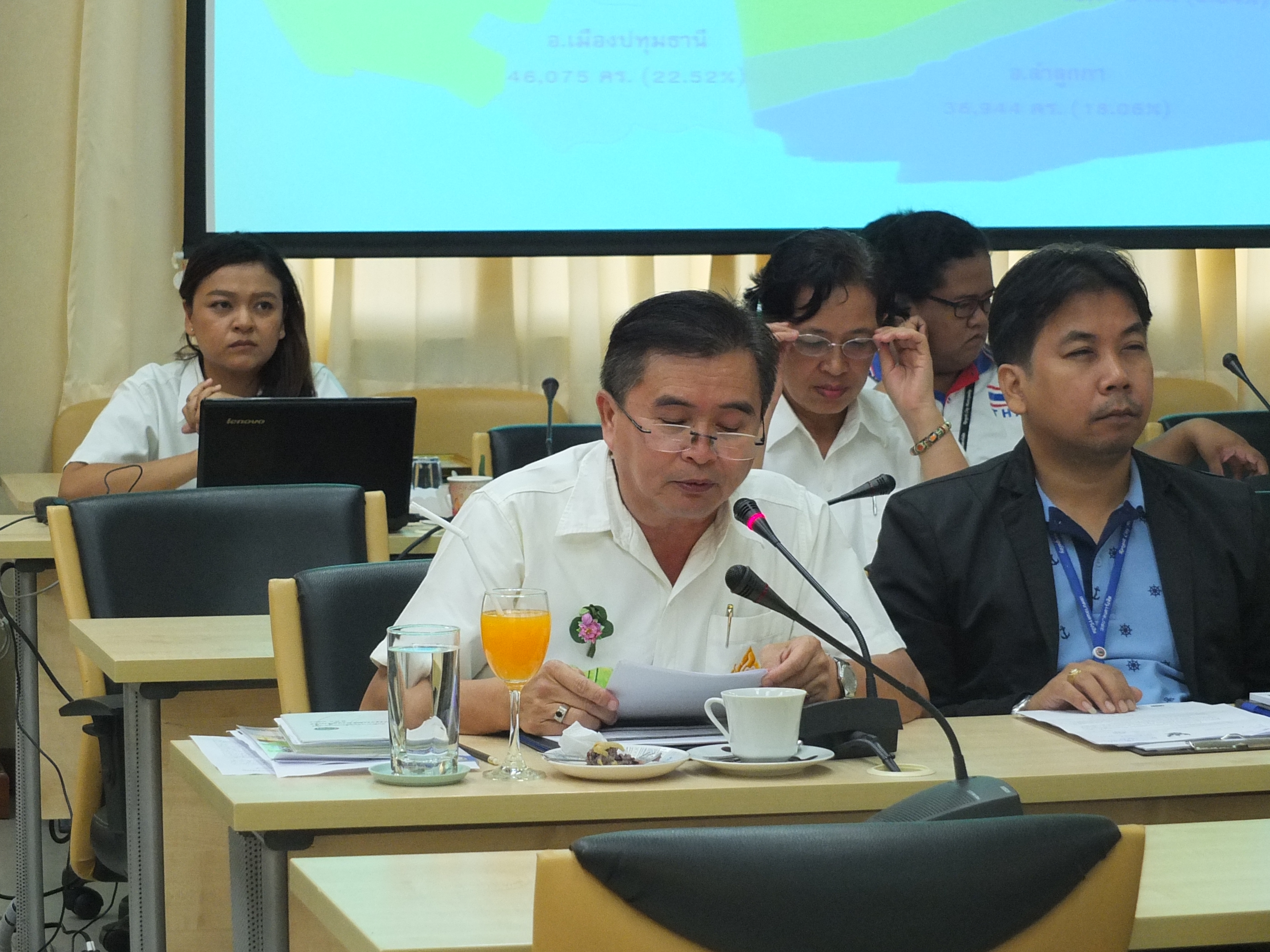 @ปทุมธานี “สพจ.ปทุมธานี ดำเนินกิจกรรมโครงการส่งเสริมการใช้ประโยชน์ข้อมูลเพื่อการพัฒนาชุมชน แก่ภาคีการพัฒนา ระดับจังหวัด  ปี 2561”