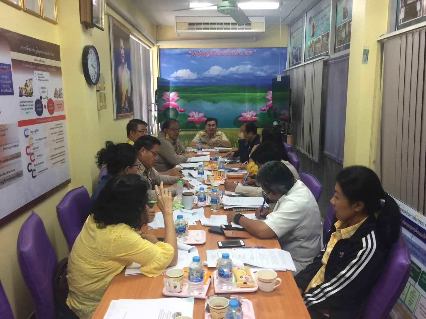 @ปทุมธานี “สพจ.ปทุมธานี ประชุมหัวหน้ากลุ่มงาน/ฝ่าย พัฒนาการอำเภอ ประจำเดือนกันยายน 2561”