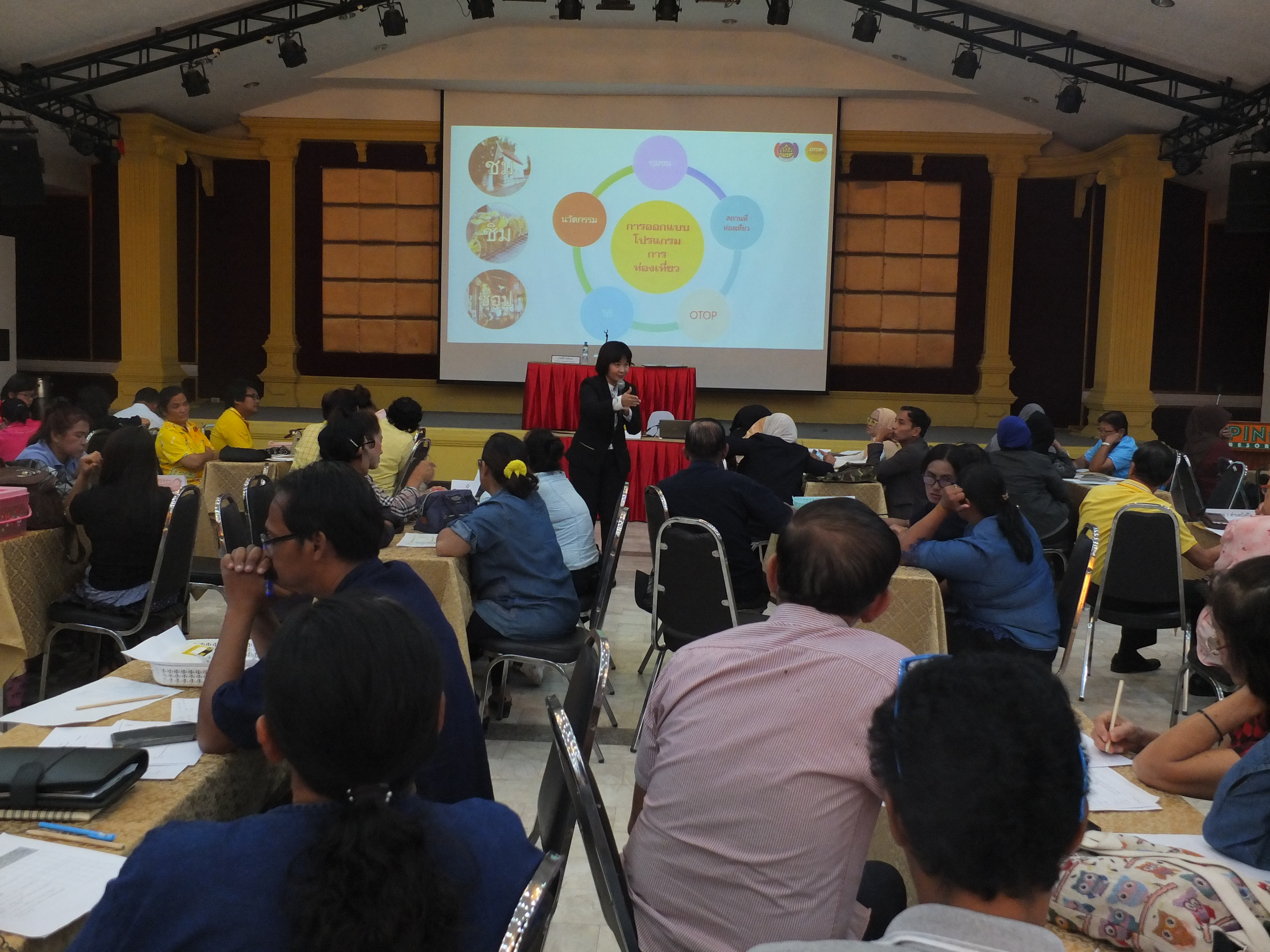 @ปทุมธานี “ดำเนินโครงการชุมชนท่องเที่ยว OTOP จังหวัดปทุมธานี ในกิจกรรมที่ 4 เชื่อมโยงเส้นทางการท่องเที่ยวและท้องถิ่น”