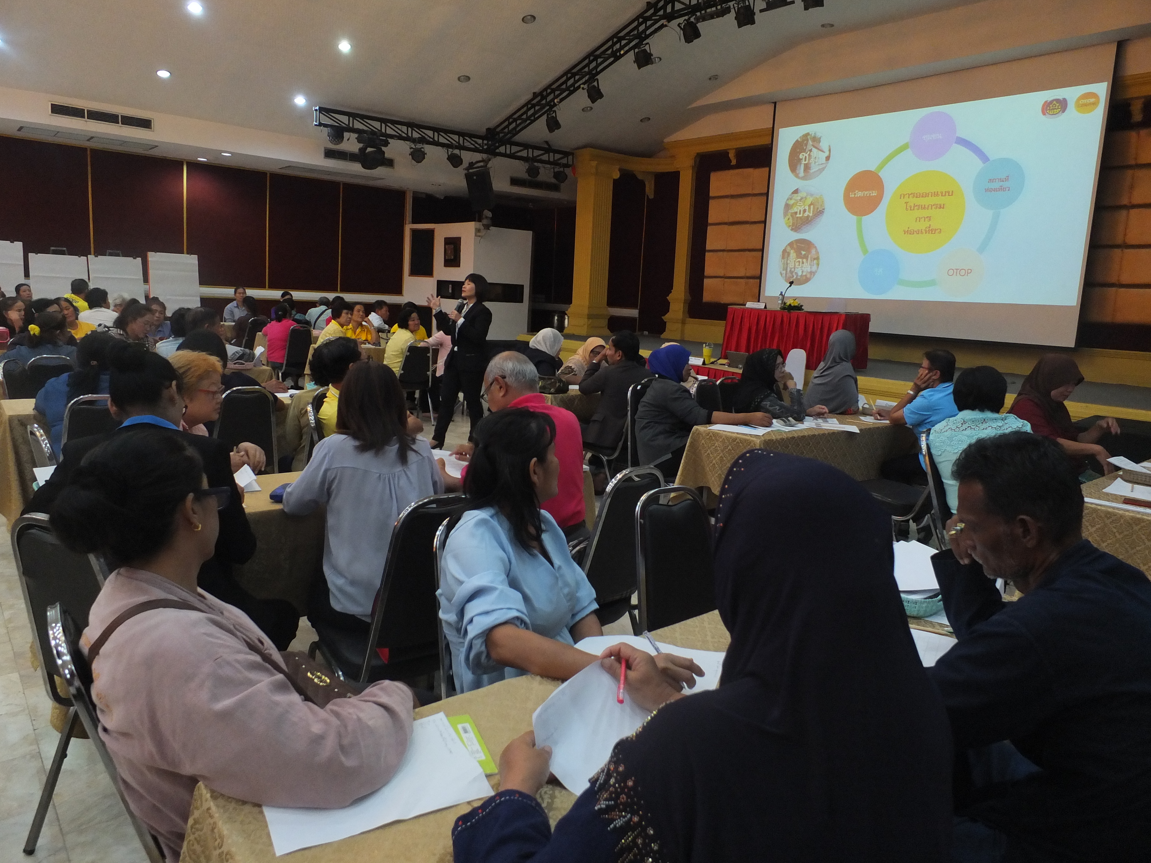 @ปทุมธานี “ดำเนินโครงการชุมชนท่องเที่ยว OTOP จังหวัดปทุมธานี ในกิจกรรมที่ 4 เชื่อมโยงเส้นทางการท่องเที่ยวและท้องถิ่น”