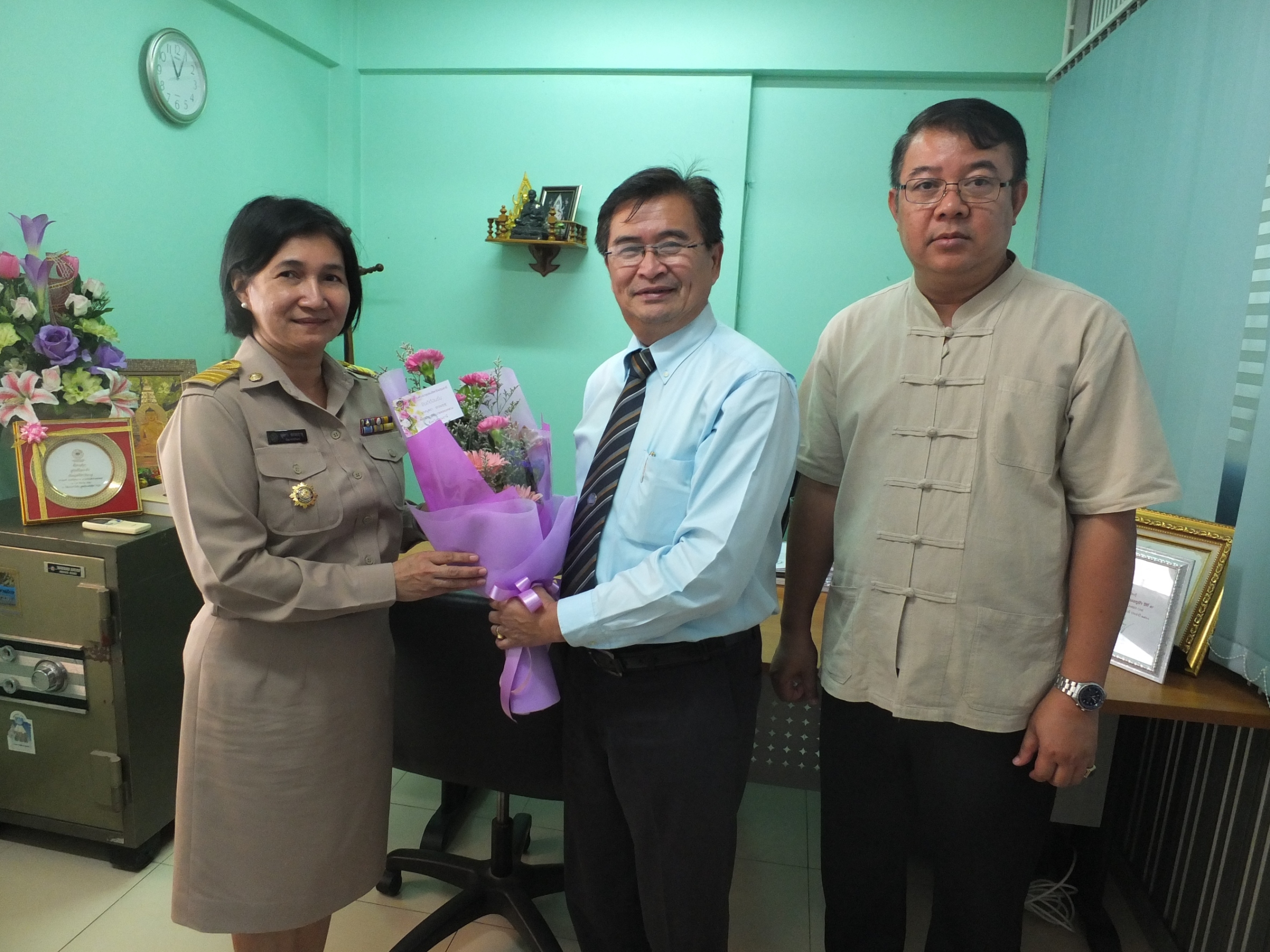 @ปทุมธานี “สพจ.ปทุมธานี ร่วมต้อนรับพัฒนาการอำเภอคลองหลวง และอำเภอลำลูกกา”