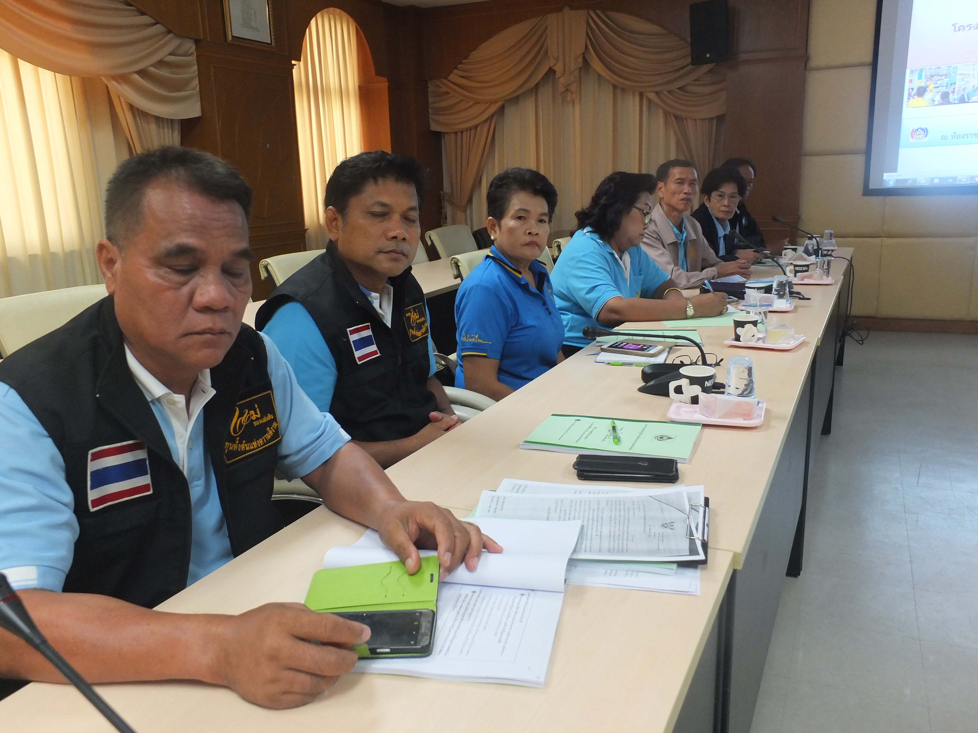 @ ปทุมธานี “ประชุมเชิงปฏิบัติการกองทุนแม่ของแผ่นดิน”