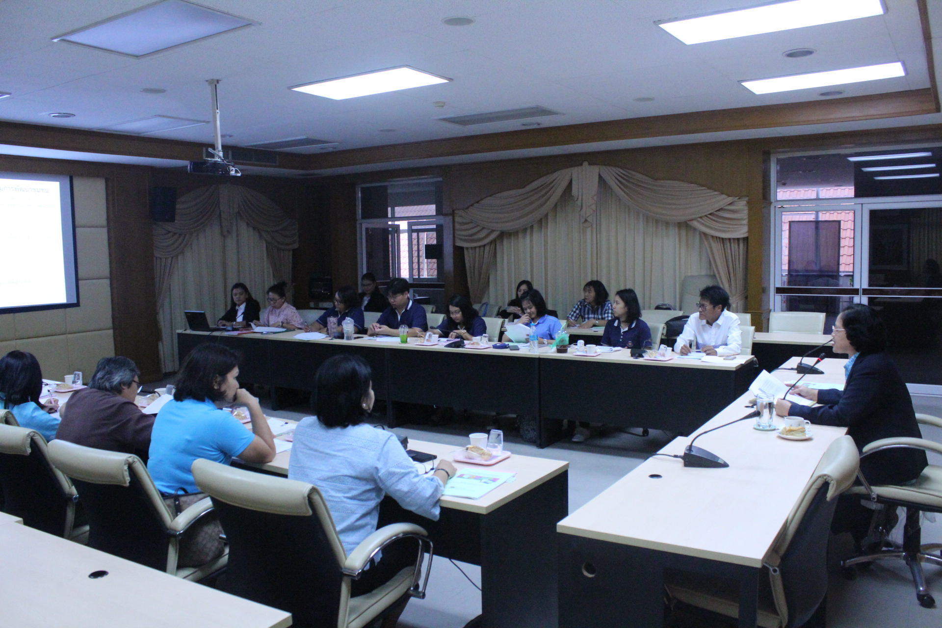 @ปทุมธานี “สพจ.ปทุมธานี ดำเนินโครงการการประชุมเชิงปฏิบัติการเจ้าหน้าที่ผู้รับผิดชอบจัดเก็บข้อมูลเพื่อการพัฒนาชุมชน”