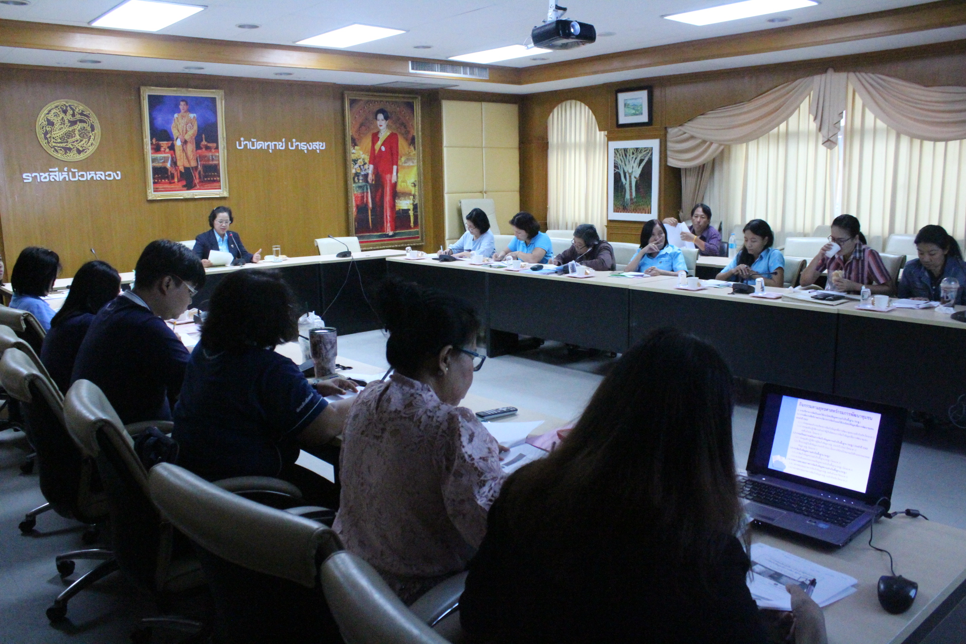 @ปทุมธานี “สพจ.ปทุมธานี ดำเนินโครงการการประชุมเชิงปฏิบัติการเจ้าหน้าที่ผู้รับผิดชอบจัดเก็บข้อมูลเพื่อการพัฒนาชุมชน”