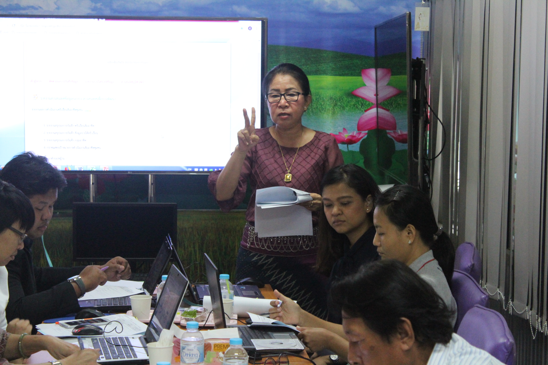 @ปทุมธานี “สพจ.ปทุมธานี ประชุมเชิงปฏิบัติการการจัดทำฐานข้อมูลสารสนเทศระดับจังหวัด”