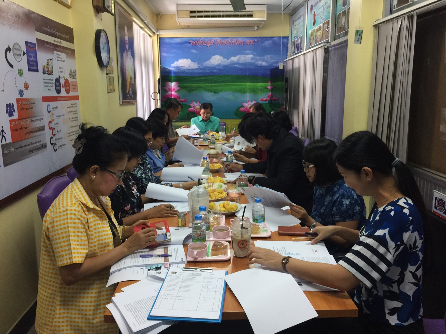 @ปทุมธานี “สำนักงานพัฒนาชุมชนจังหวัดปทุมธานี ประชุมหัวหน้ากลุ่ม/ฝ่าย พัฒนาการอำเภอ ประจำเดือนมีนาคม 2562”