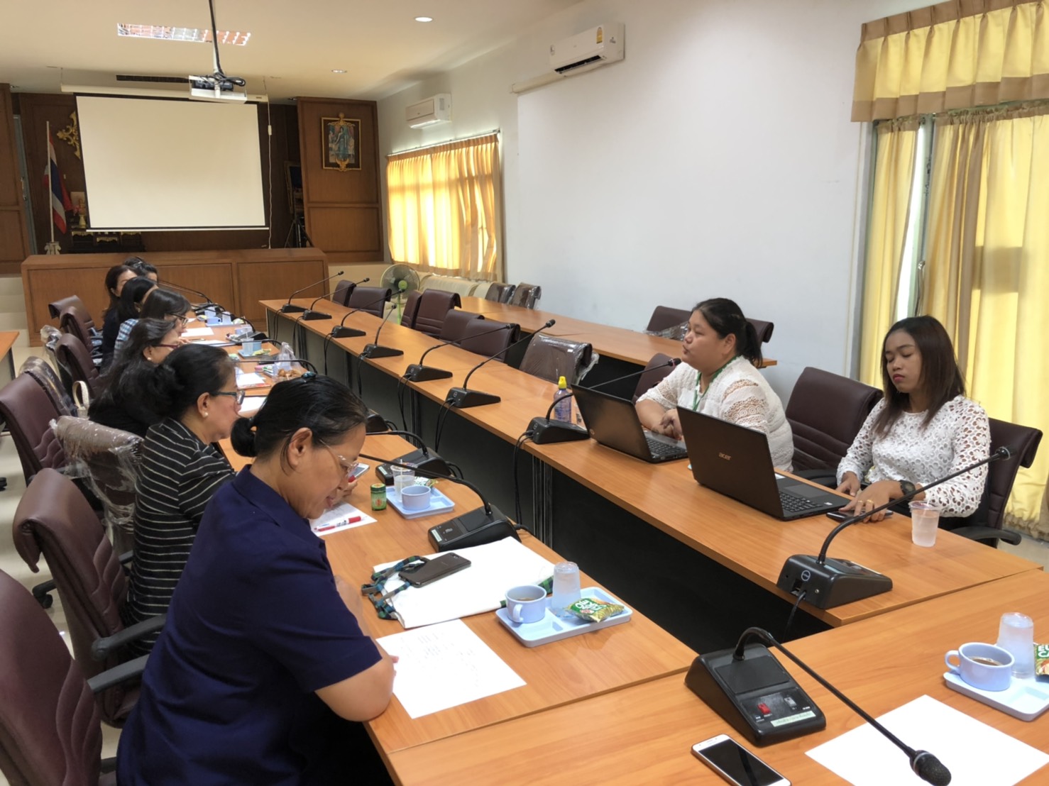 @ปทุมธานี “จังหวัดปทุมธานี ดำเนินการตรวจสอบคุณภาพการจัดเก็บข้อมูลความจำเป็นพื้นฐาน (จปฐ.) อำเภอธัญบุรี”