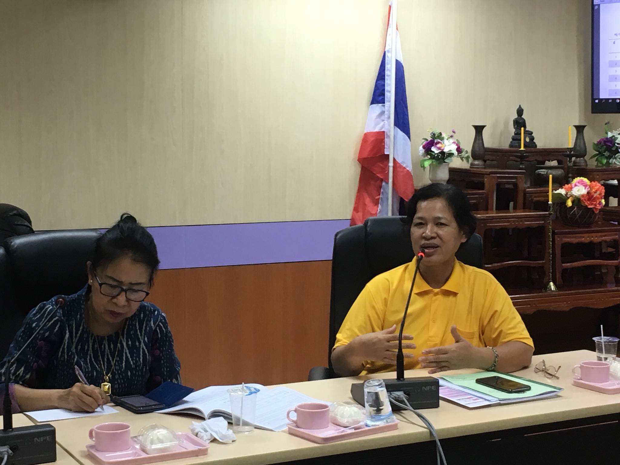 @ปทุมธานี “ดำเนินการตรวจสอบคุณภาพการจัดเก็บข้อมูลความจำเป็นพื้นฐาน (จปฐ.) เทศบาลตำบลบางเตย อำเภอสามโคก”