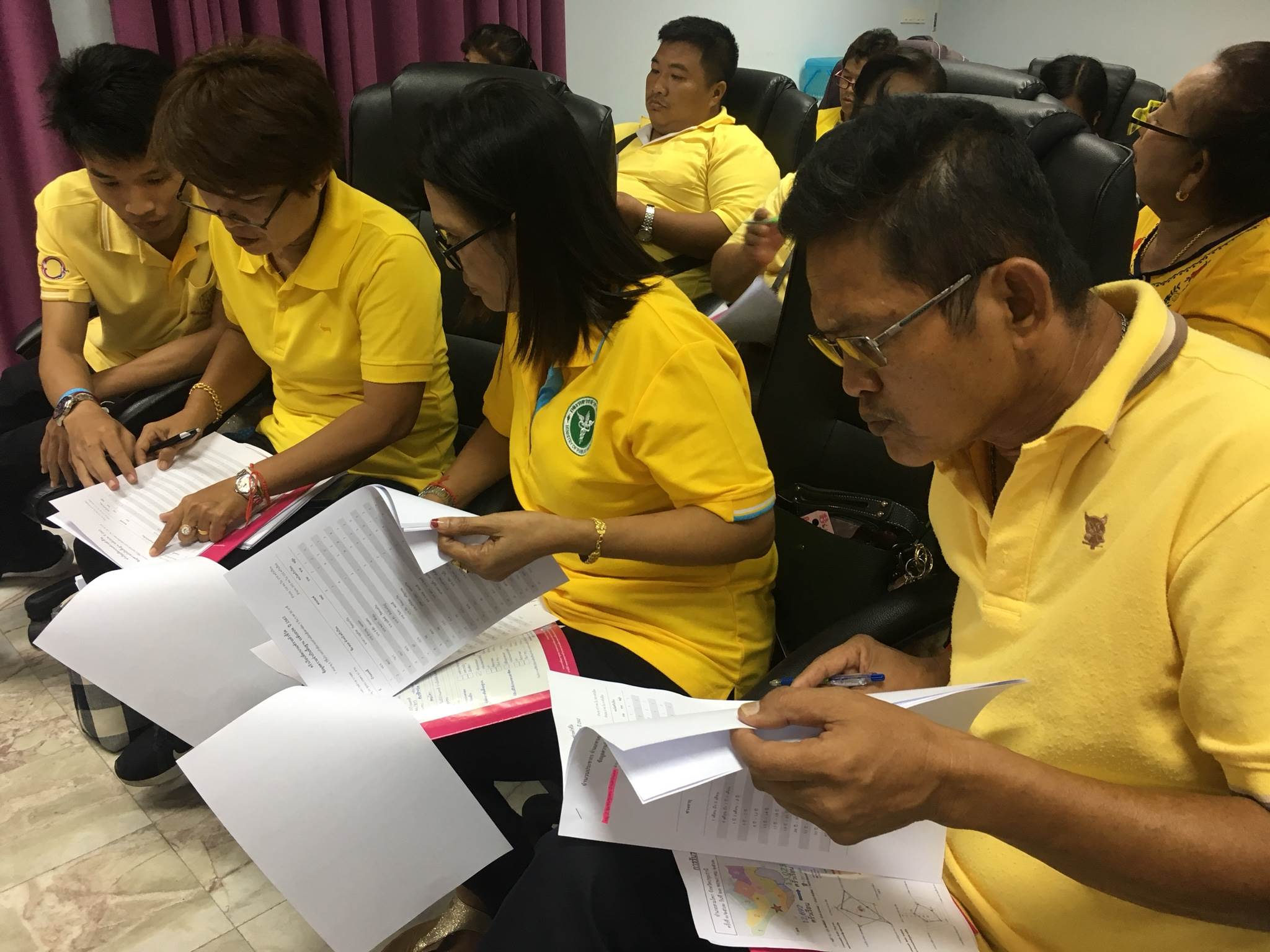 @ปทุมธานี “ดำเนินการตรวจสอบคุณภาพการจัดเก็บข้อมูลความจำเป็นพื้นฐาน (จปฐ.) เทศบาลตำบลบางเตย อำเภอสามโคก”
