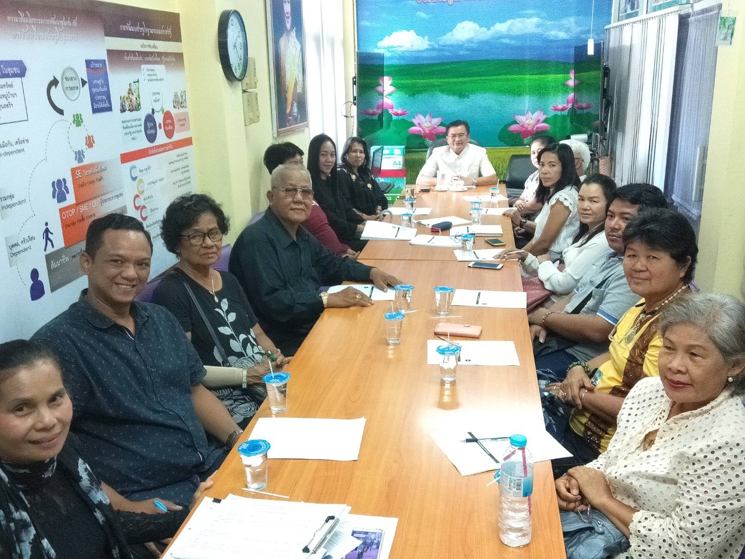 @ปทุมธานี “สพจ.ปทุมธานี ประชุมผู้ผลิต ผู้ประกอบการ จำหน่ายผลิตภัณฑ์ งาน OTOP Midyear 2019”