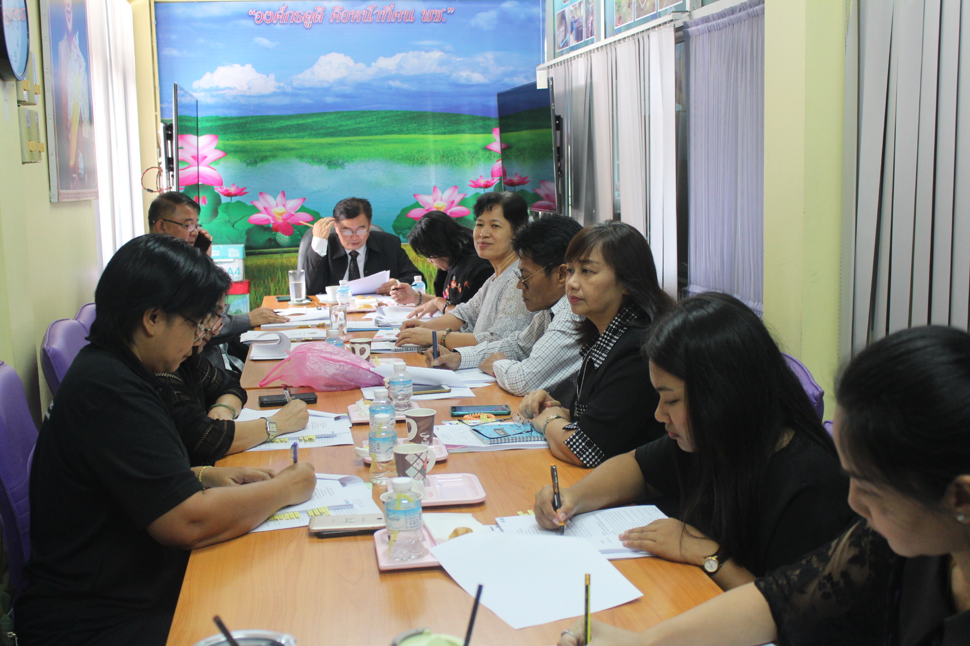 @ปทุมธานี “สำนักงานพัฒนาชุมชนจังหวัดปทุมธานี ประชุมหัวหน้ากลุ่ม/ฝ่าย พัฒนาการอำเภอ ประจำเดือนมิถุนายน 2562”