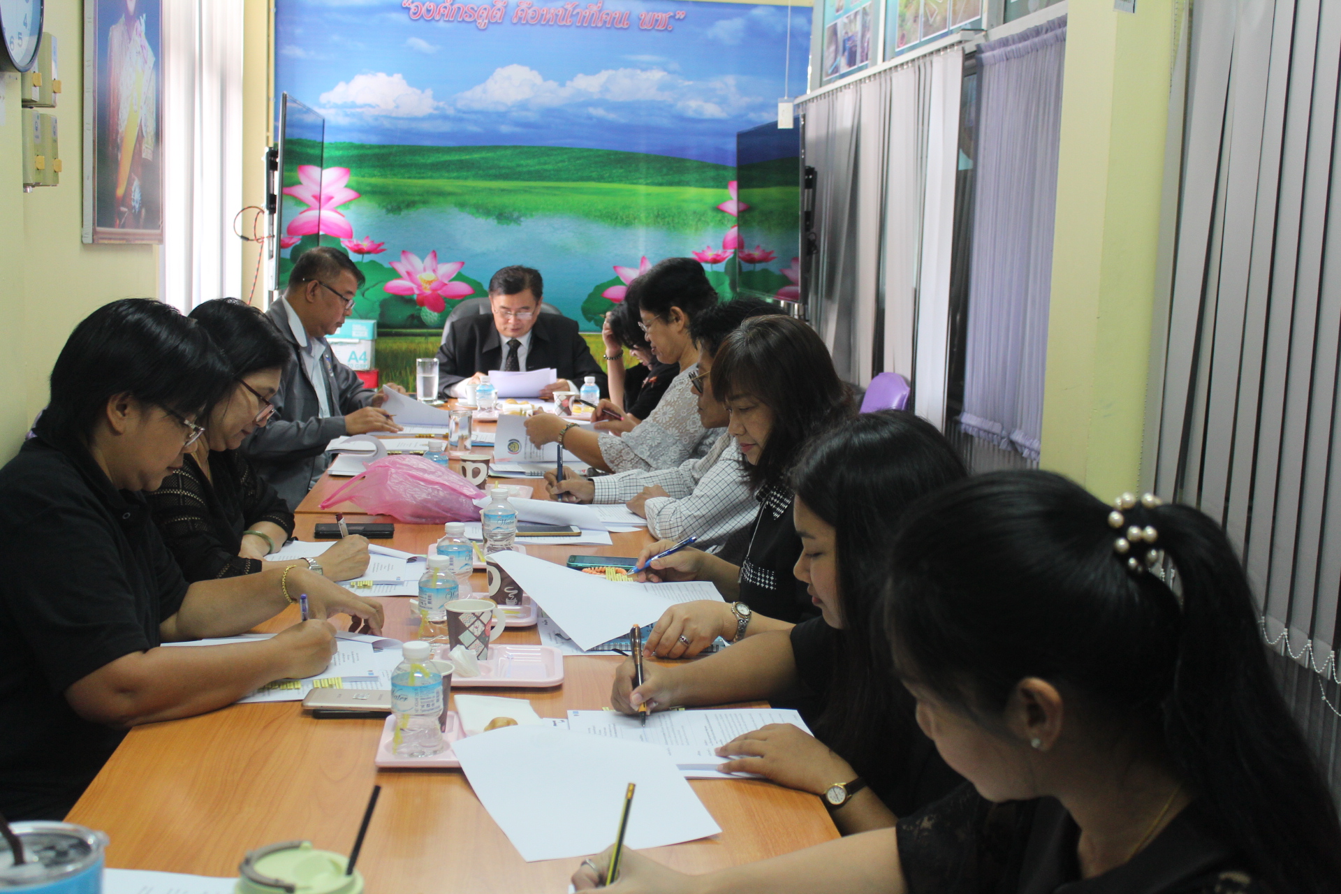 @ปทุมธานี “สำนักงานพัฒนาชุมชนจังหวัดปทุมธานี ประชุมหัวหน้ากลุ่ม/ฝ่าย พัฒนาการอำเภอ ประจำเดือนมิถุนายน 2562”