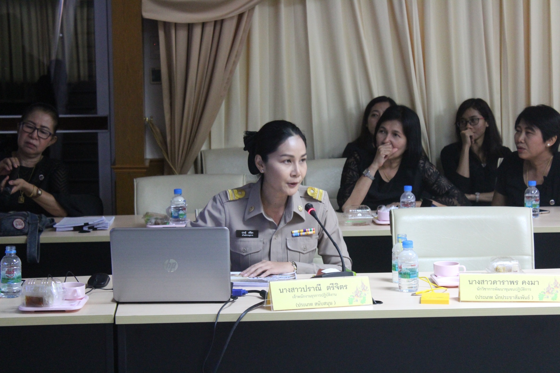 @ปทุมธานี ““ผู้ตรวจราชการกรมการพัฒนาชุมชน พร้อมคณะ ตรวจติดตามการดำเนินงานและพิจารณาคัดเลือกข้าราชการดีเด่นและหน่วยงานพัฒนาชุมชนใสสะอาด ประจำปี 2562”