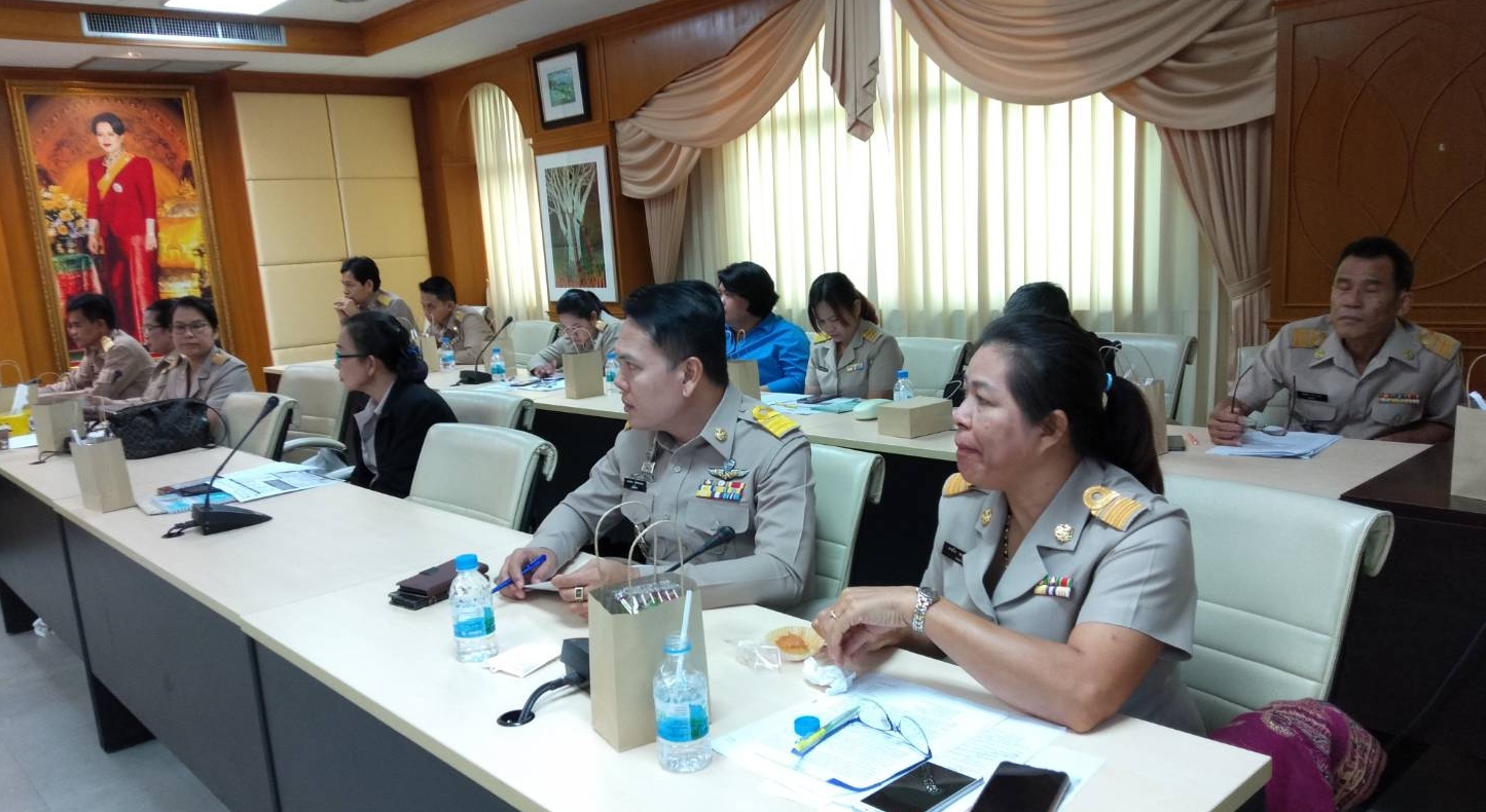 @ ปทุมธานี “การขับเคลื่อนการดำเนินการกองทุนการออมแห่งชาติ(กอช.) ในระดับจังหวัดปทุมธานี”