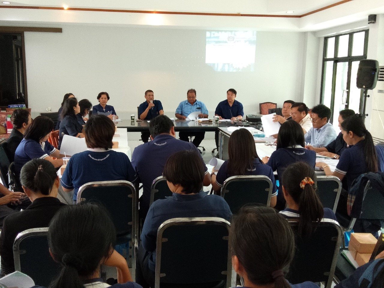 @ปทุมธานี ถิ่นบัวหลวง@ “ประชุม กลุ่ม/ฝ่าย พัฒนาการอำเภอและจนท.พช.ทุกท่าน”