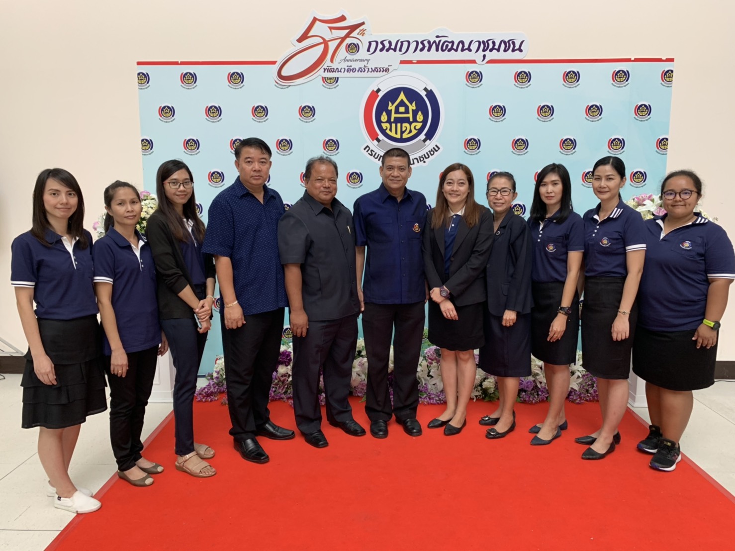 “@ปทุมธานี ถิ่นบัวหลวง”งานก่อตั้งกรมการพัฒนาชุมชนครบรอบ ๕๗ ปี ๑ ตค.๖๒”