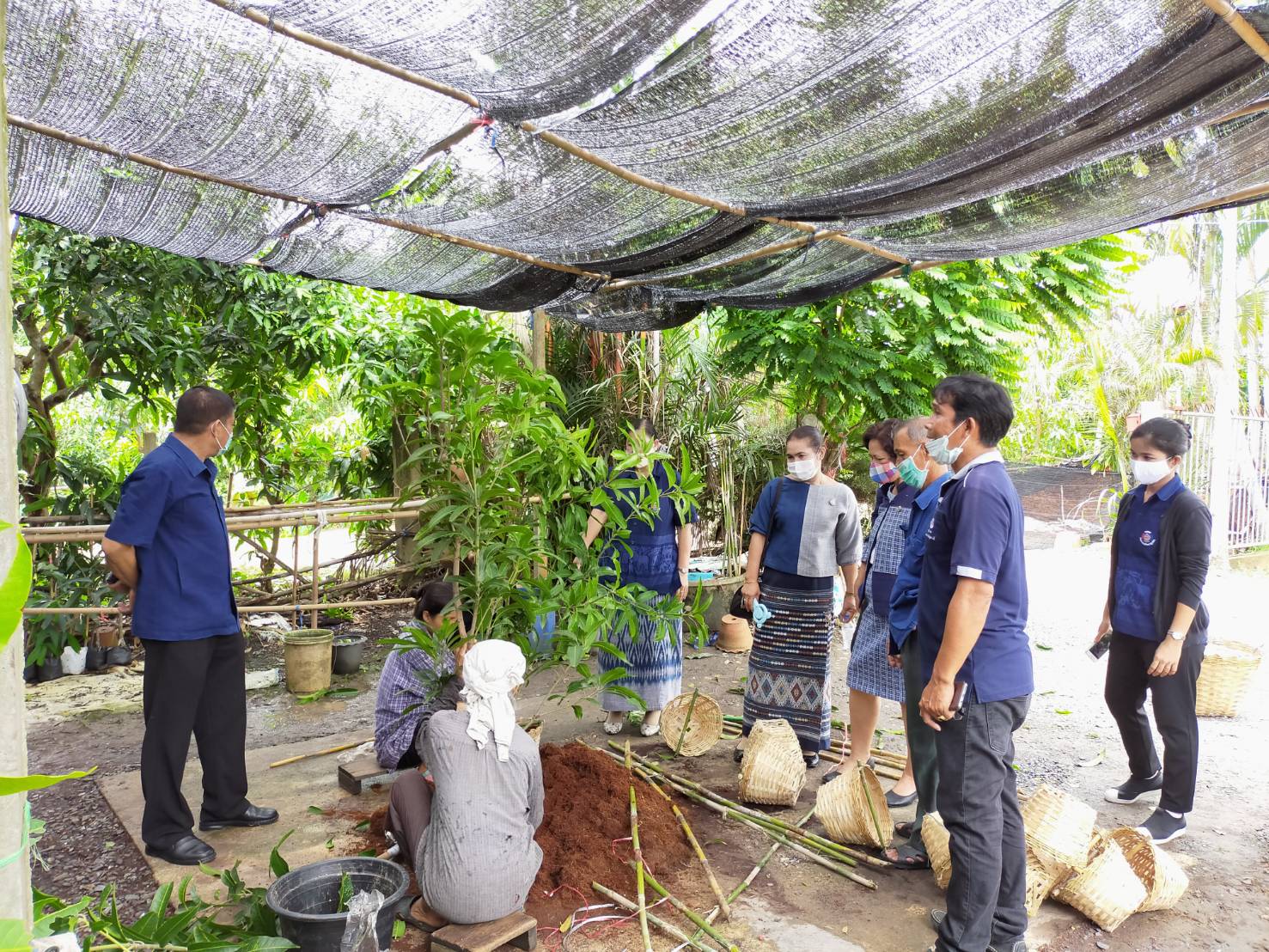 @ปทุมธานี “จังหวัดปทุมธานี ดำเนินการคัดเลือกหมู่บ้านเศรษฐกิจพอเพียง “อยู่เย็น เป็นสุข” และกิจกรรมพัฒนาชุมชนดีเด่น ประจำปี ๒๕๖๓   ลงพื้นที่ดำเนินการคัดเลือกหมู่บ้านเศรษฐกิจพอเพียง “อยู่เย็น เป็นสุข” และกิจกรรมพัฒนาชุมชนดีเด่น อำเภอหนองเสือ”
