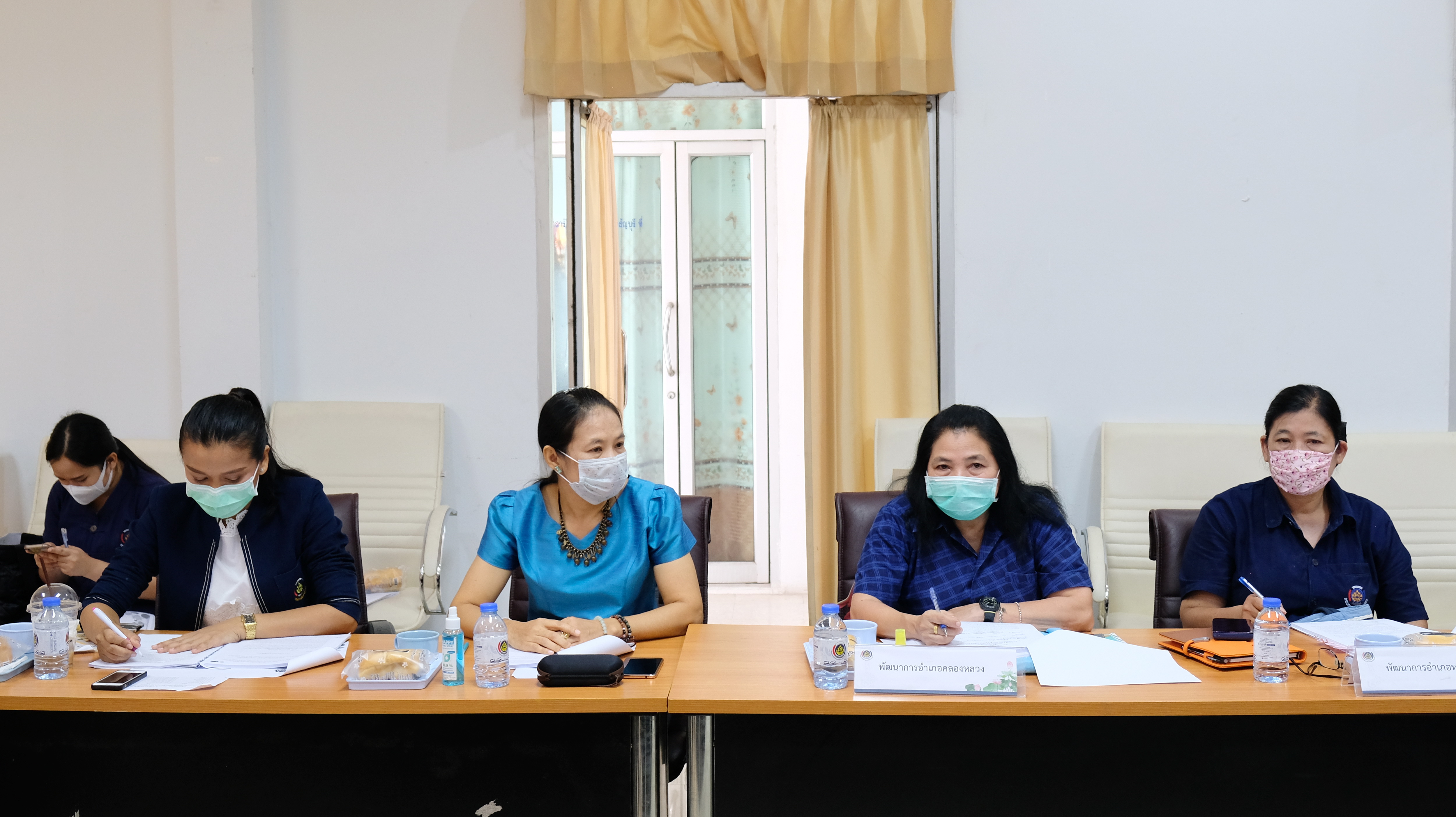 “@ปทุมธานี ถิ่นบัวหลวง” นายพงษ์เทพ รุ่งเรือง พัฒนาการจังหวัดปทุมธานีเป็นประธานการประชุมประจำเดือนมิถุนายน พ.ศ.๒๕๖๓