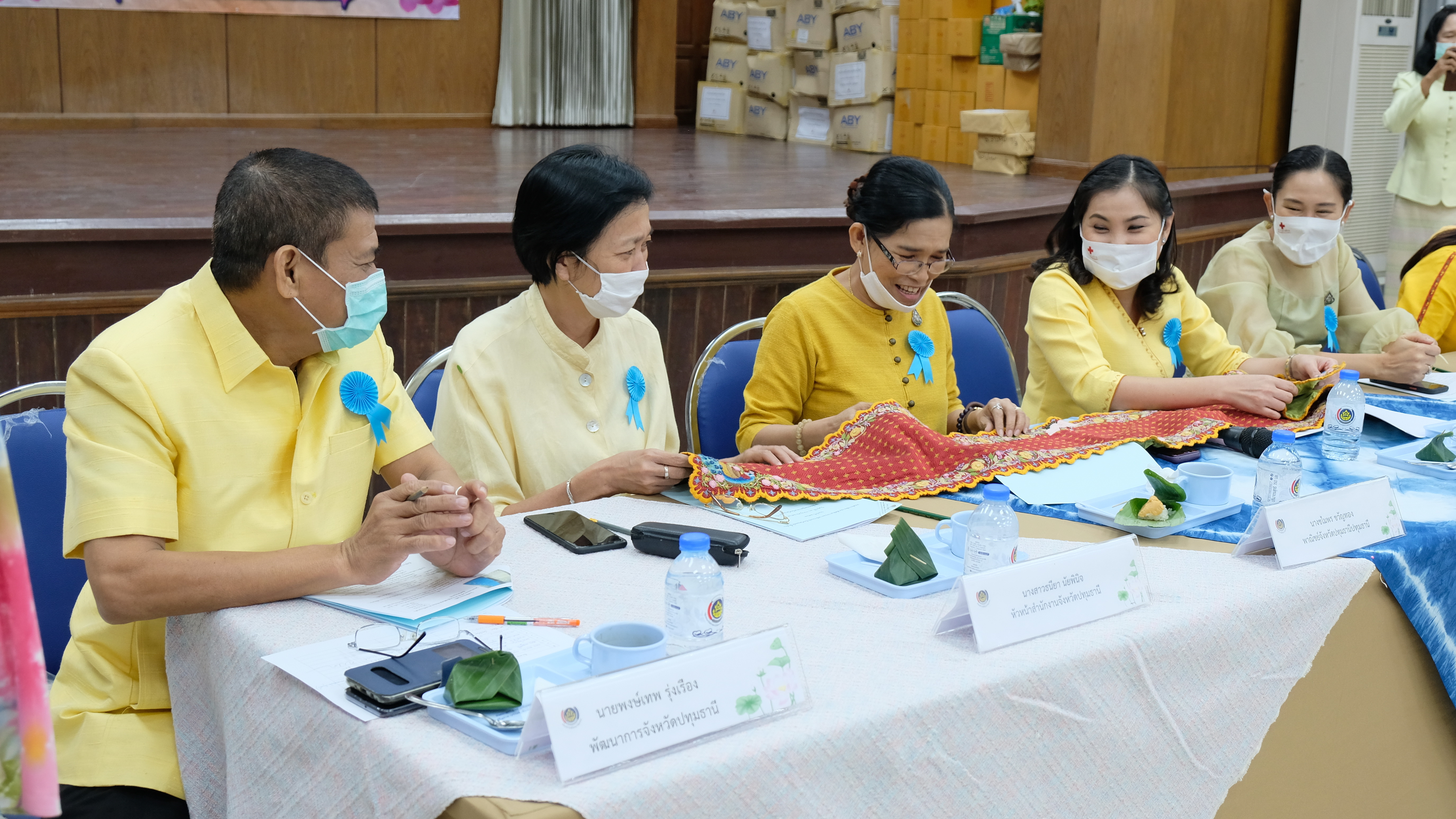 @ปทุมธานี ถิ่นบัวหลวง “โครงการประกวดผ้าจังหวัดปทุมธานีและผ้าพื้นถิ่น”