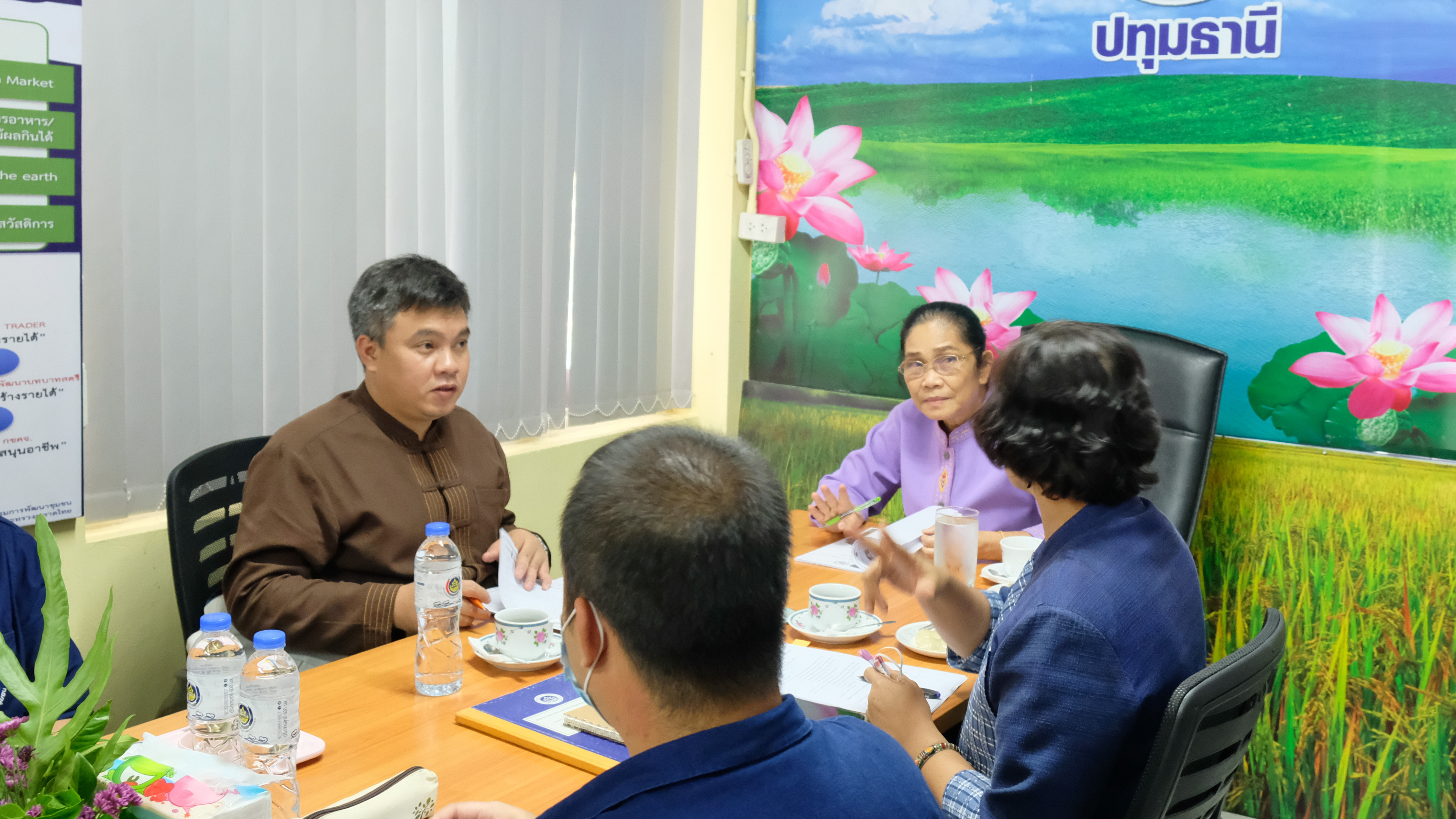 @ปทุมธานี ถิ่นบัวหลวง “ผู้ตรวจราชการกรมการพัฒนาชุมชน ลงพื้นที่จังหวัดปทุมธานี”