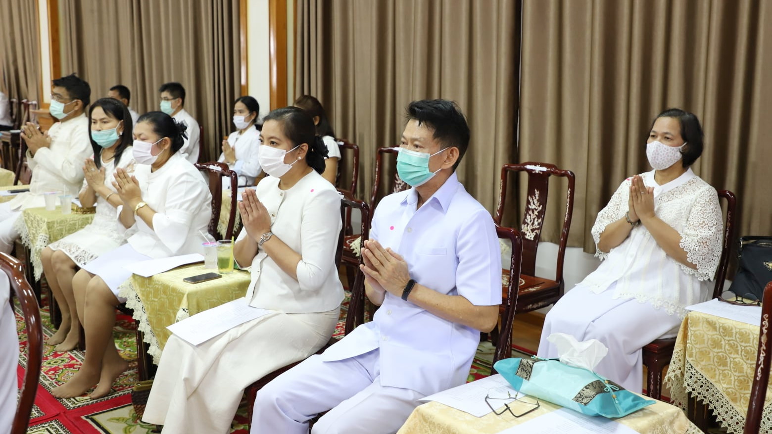 @ปทุมธานี ถิ่นบัวหลวง “พช.ปทุมธานี ร่วมพิธีเจริญพระพุทธมนต์และเจริญจิตตภาวนา เนื่องในวันคล้ายวันสวรรคต รัชกาลที่ ๕”